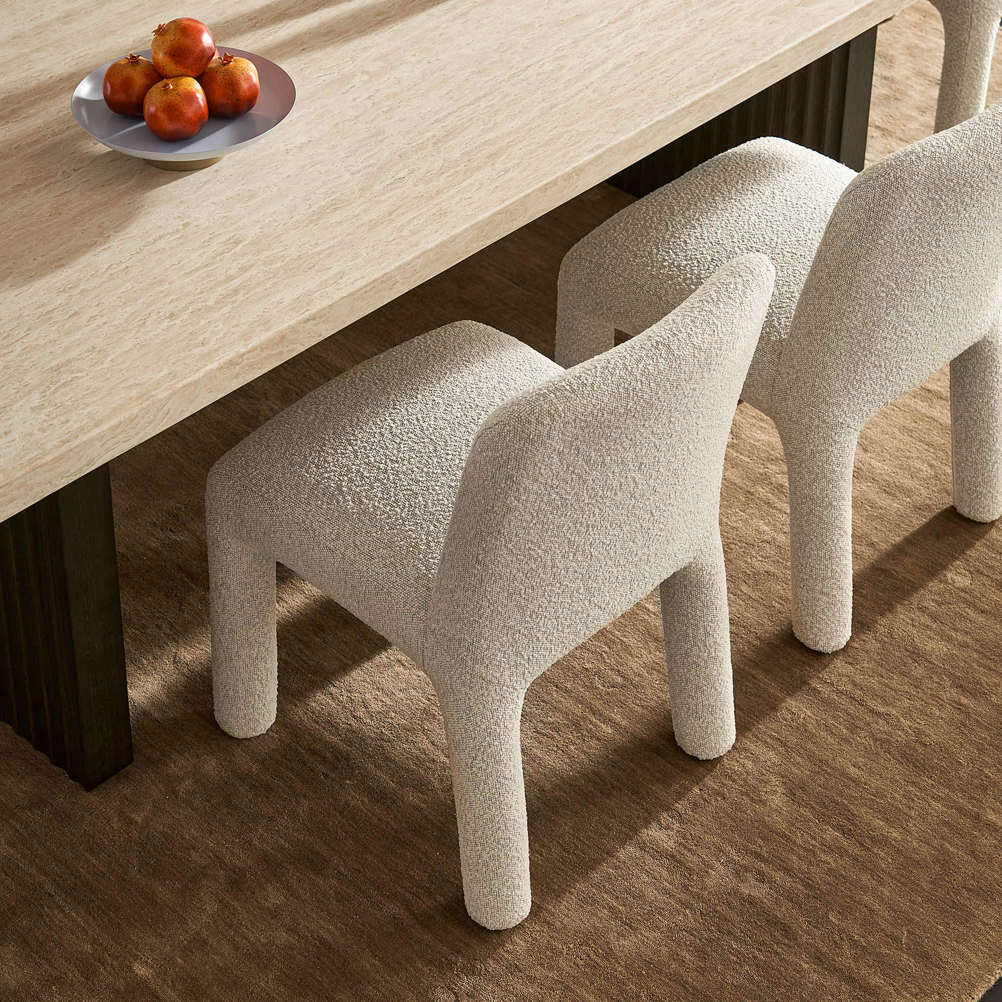 Sonia Performance Bouclé Dining Chair 4