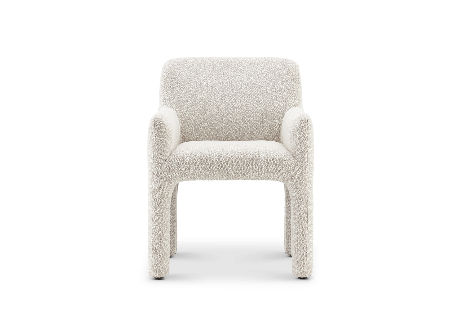 Sonia Performance Bouclé Dining Arm Chair 9
