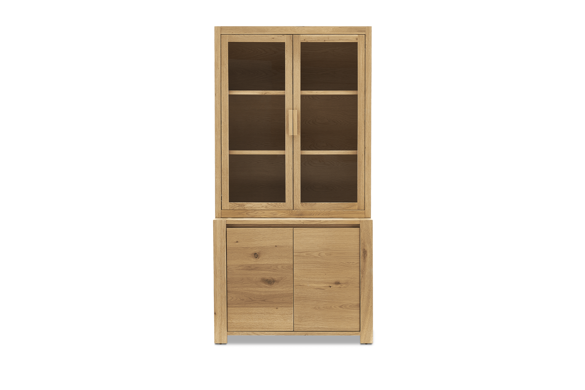 Bradley Small Sideboard with Glass Cabinet 1