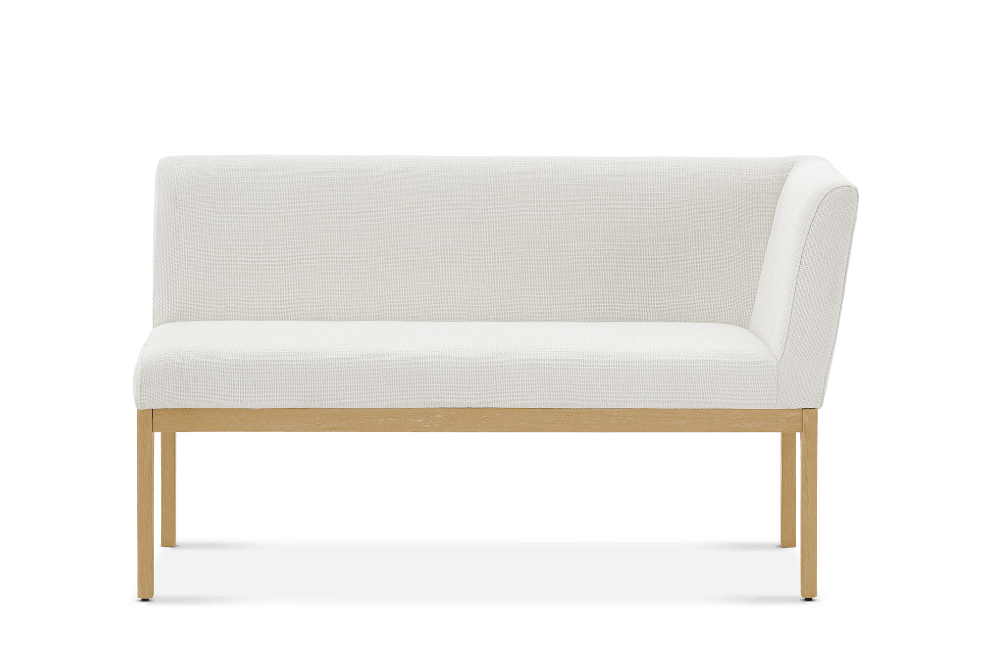 Elliot Performance Fabric Right Banquette Bench 0