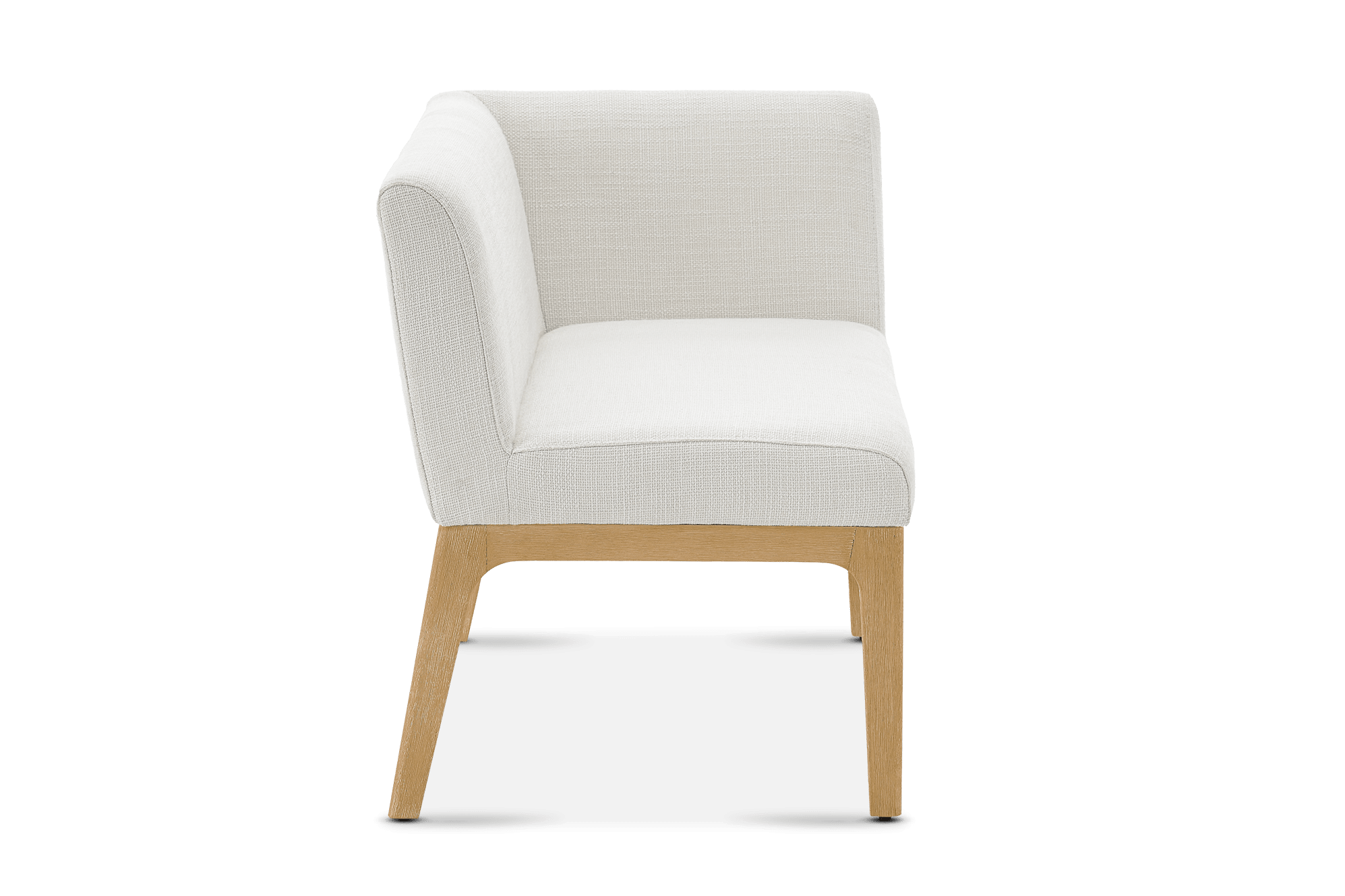 Elliot Performance Fabric Right Banquette Bench 9