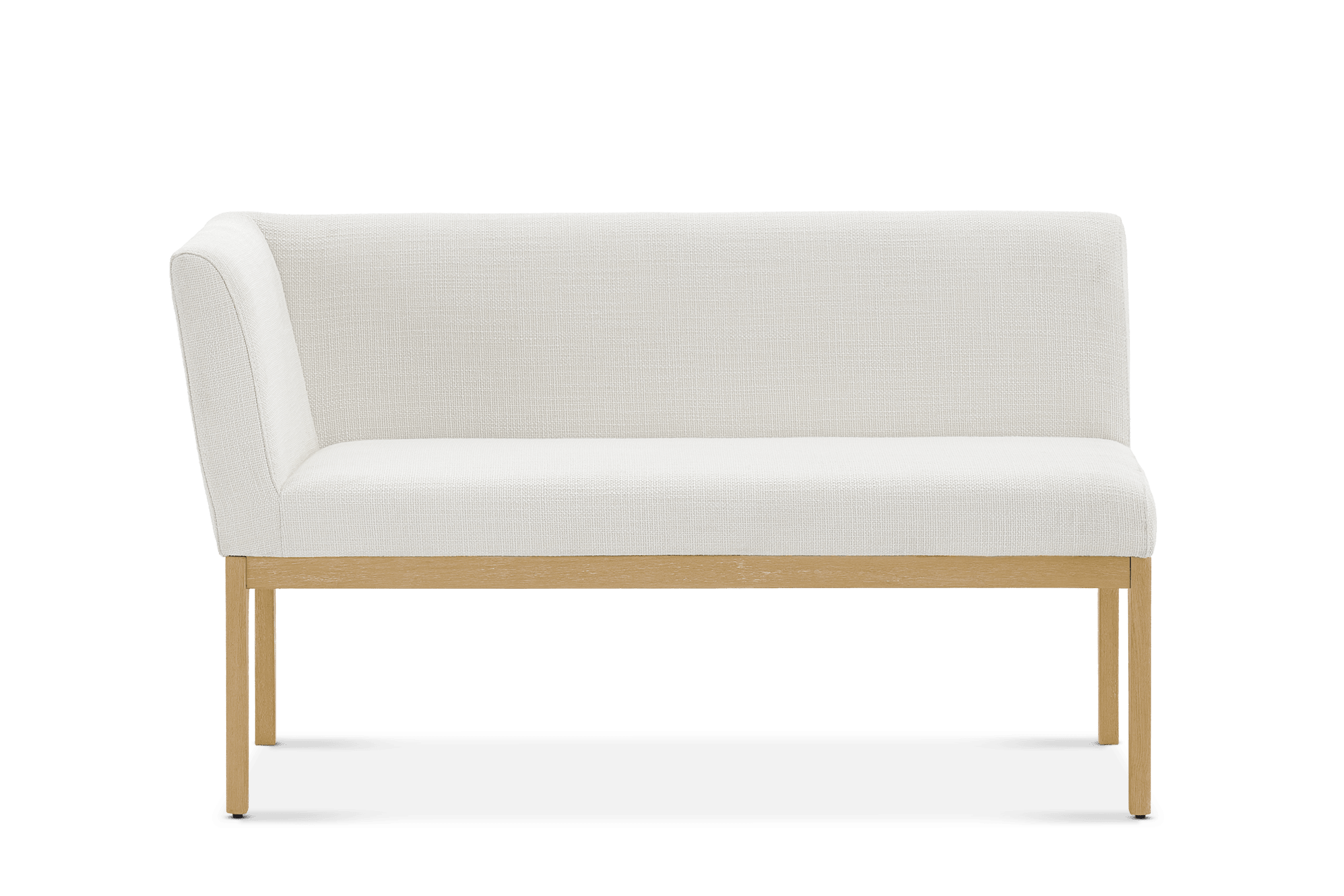 Elliot Performance Fabric Left Banquette Bench 0