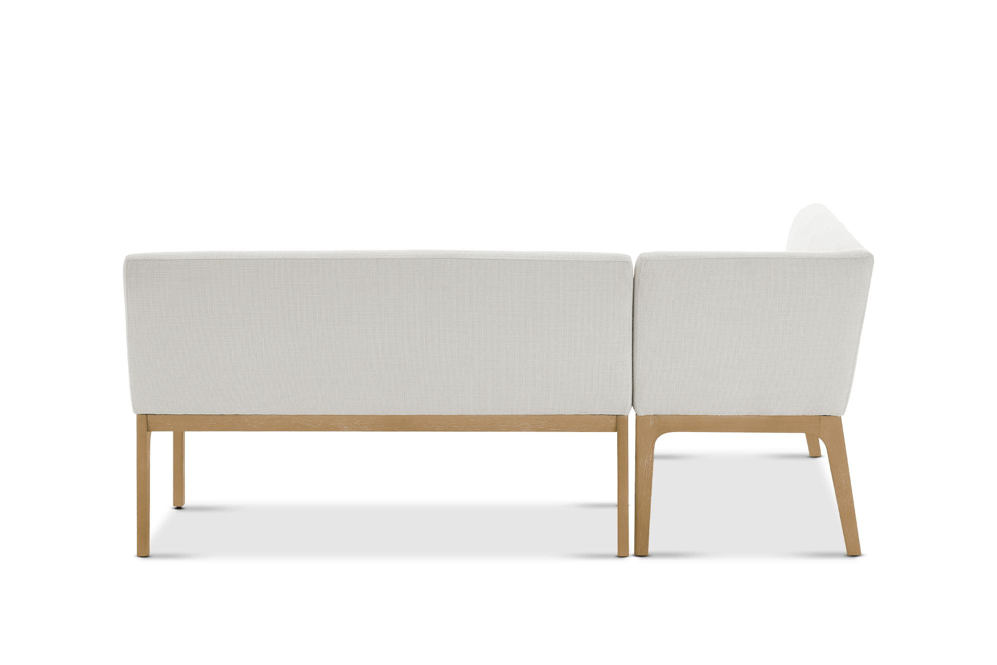 Elliot Performance Fabric L-Shape Banquette 10