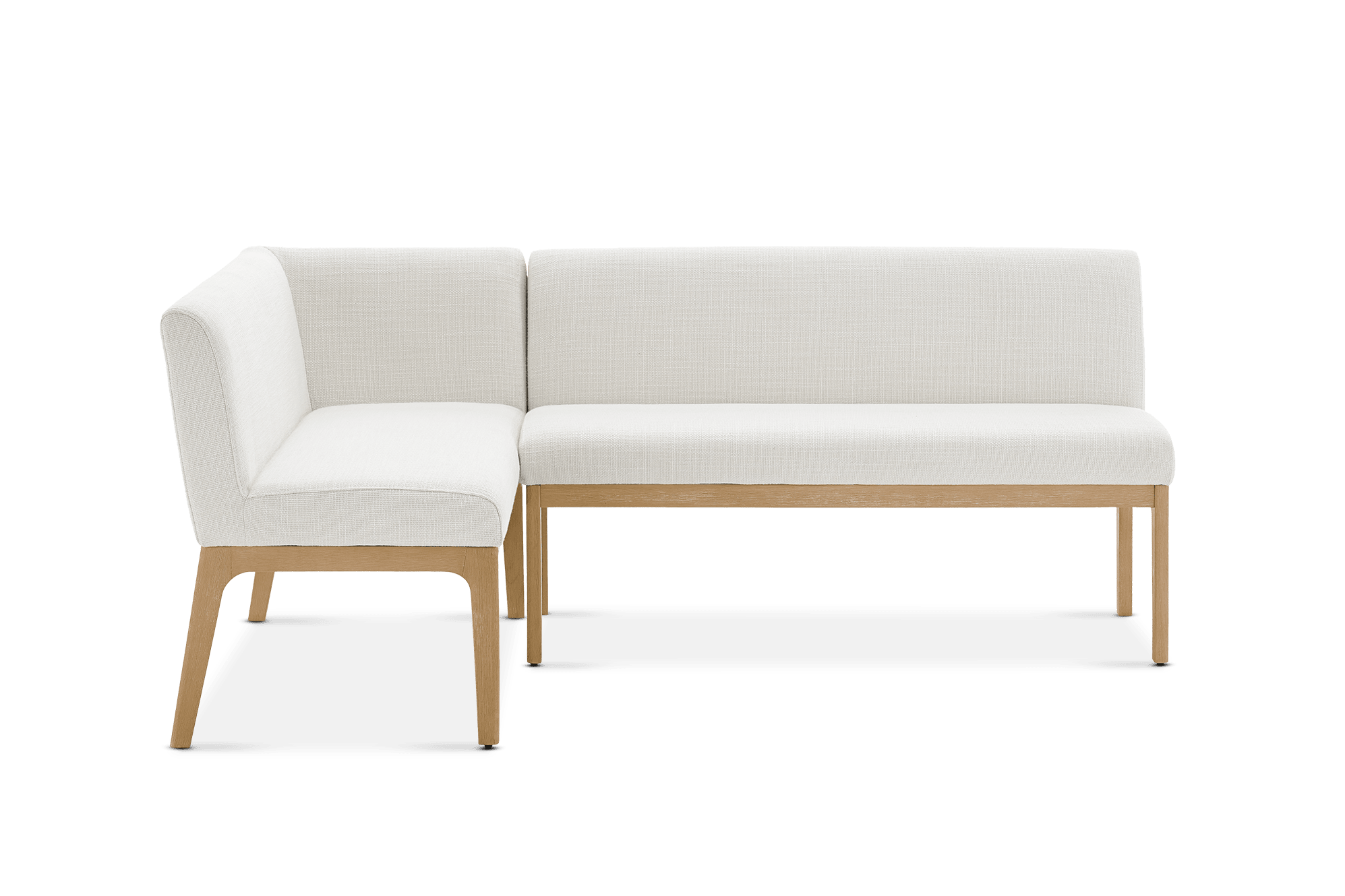 Elliot Performance Fabric L-Shape Banquette 8