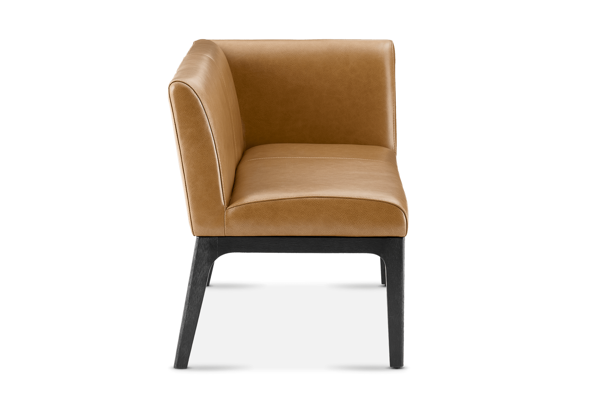 Elliot Leather Right Banquette Bench 8