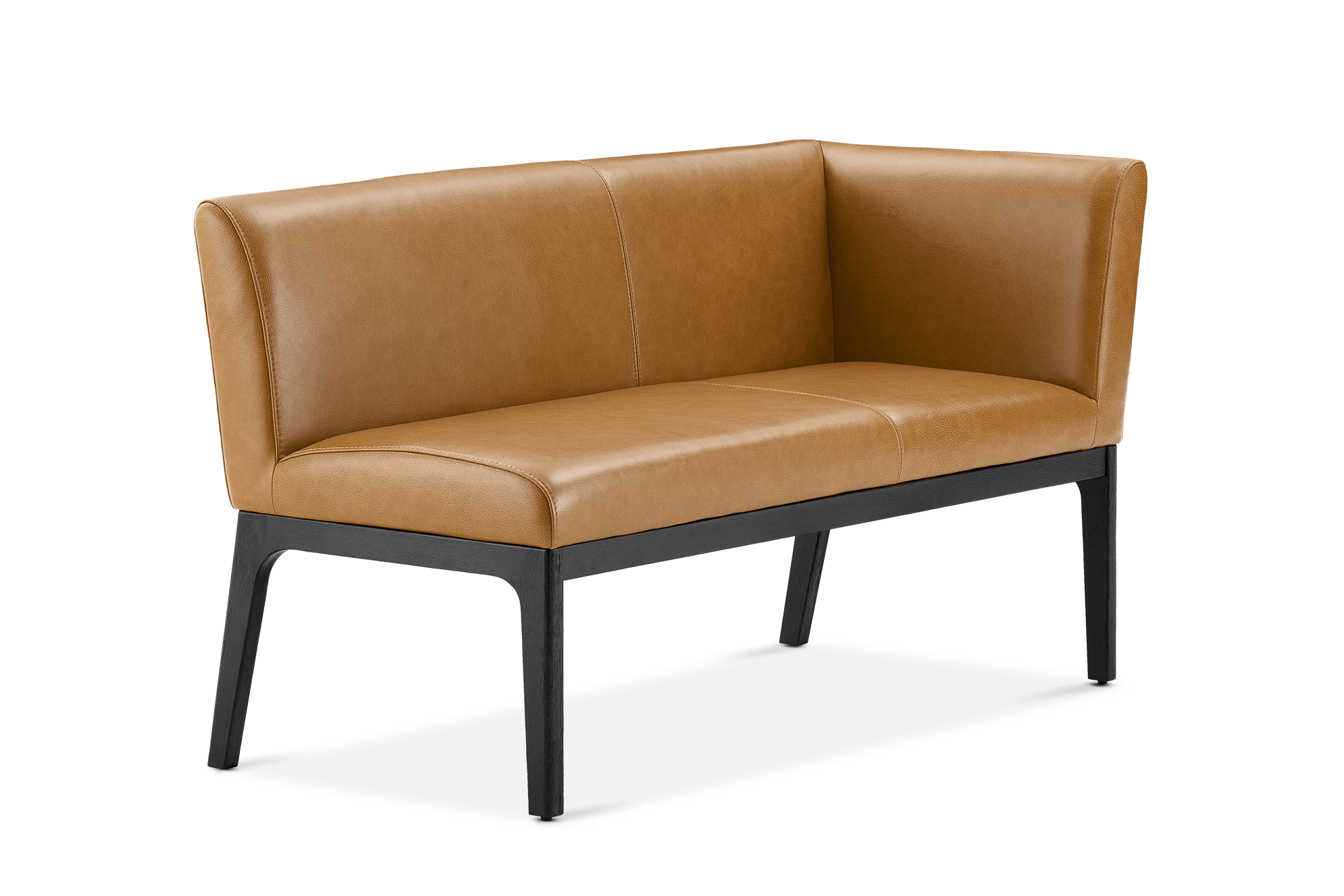 Elliot Leather Right Banquette Bench 7