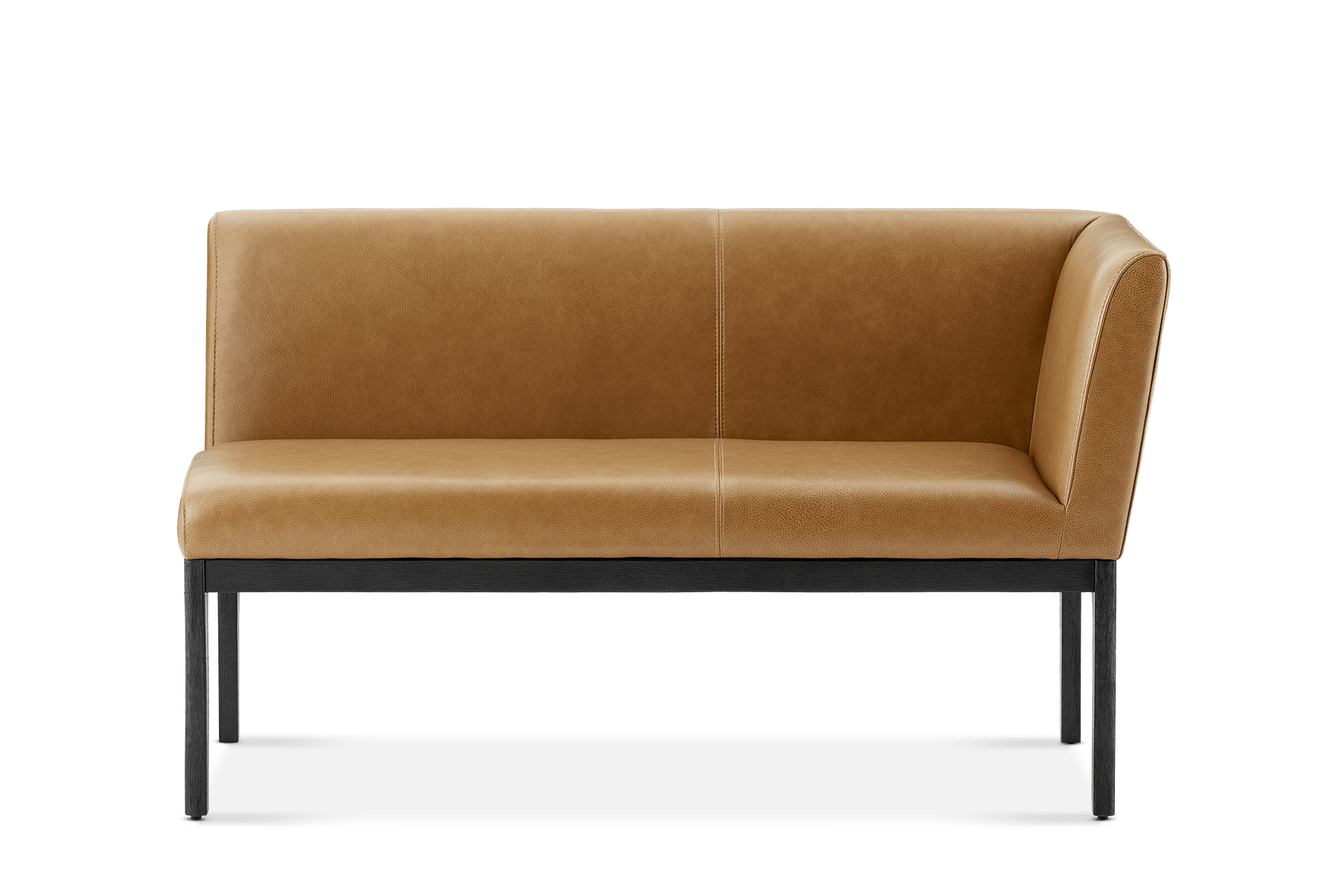Elliot Leather Right Banquette Bench 0