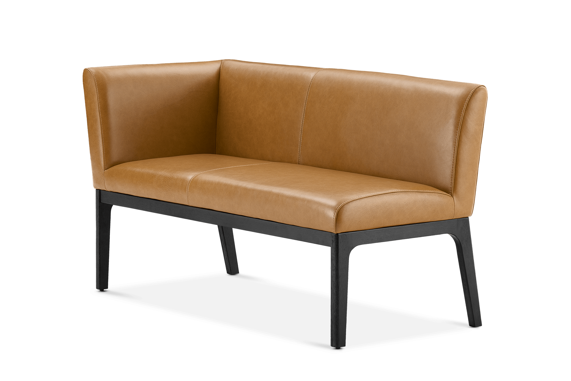 Elliot Leather Left Banquette Bench 7