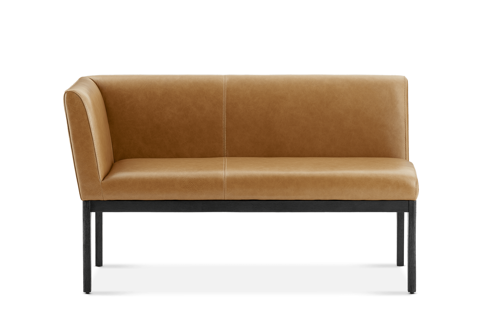 Elliot Leather Left Banquette Bench 0