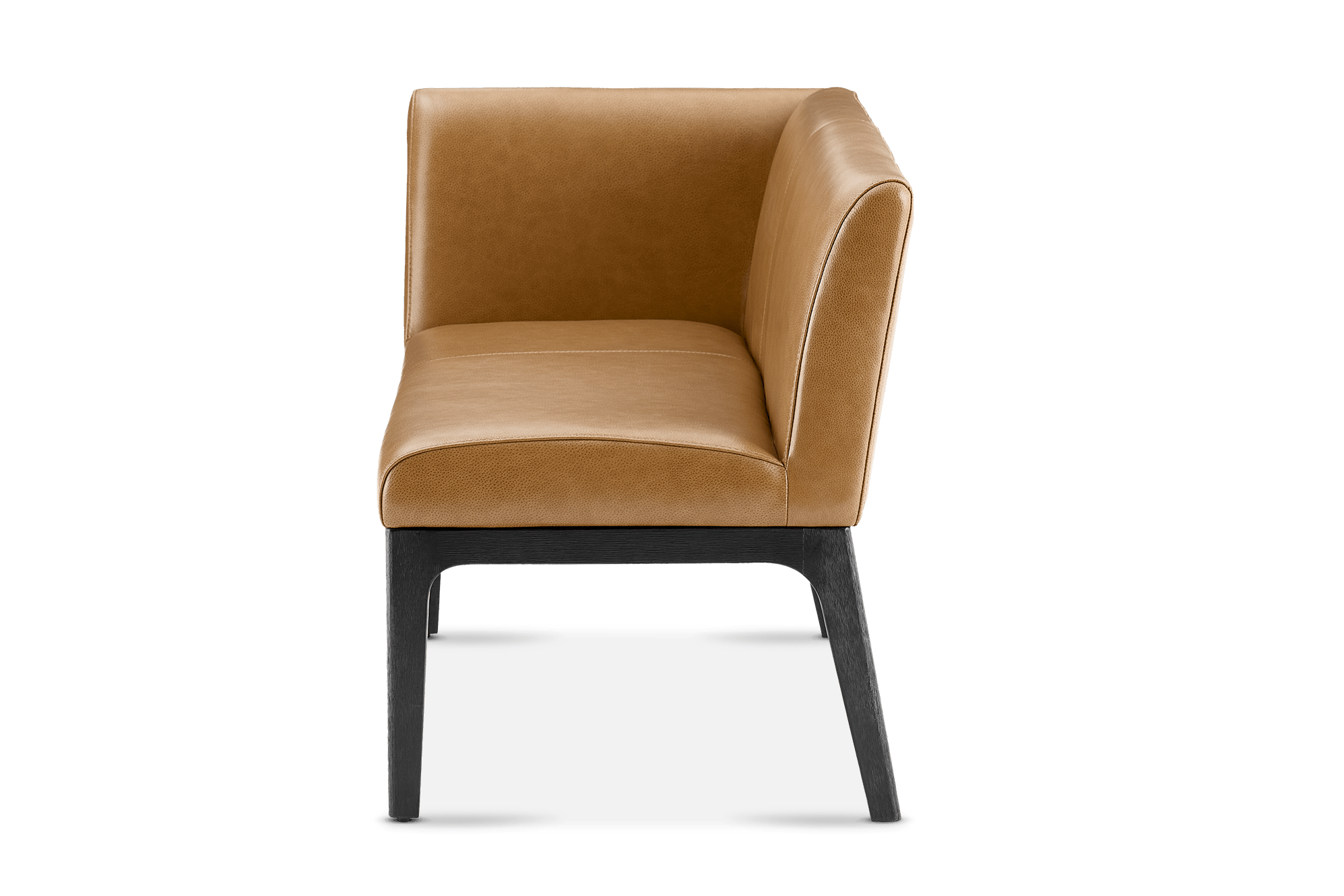 Elliot Leather Left Banquette Bench 8