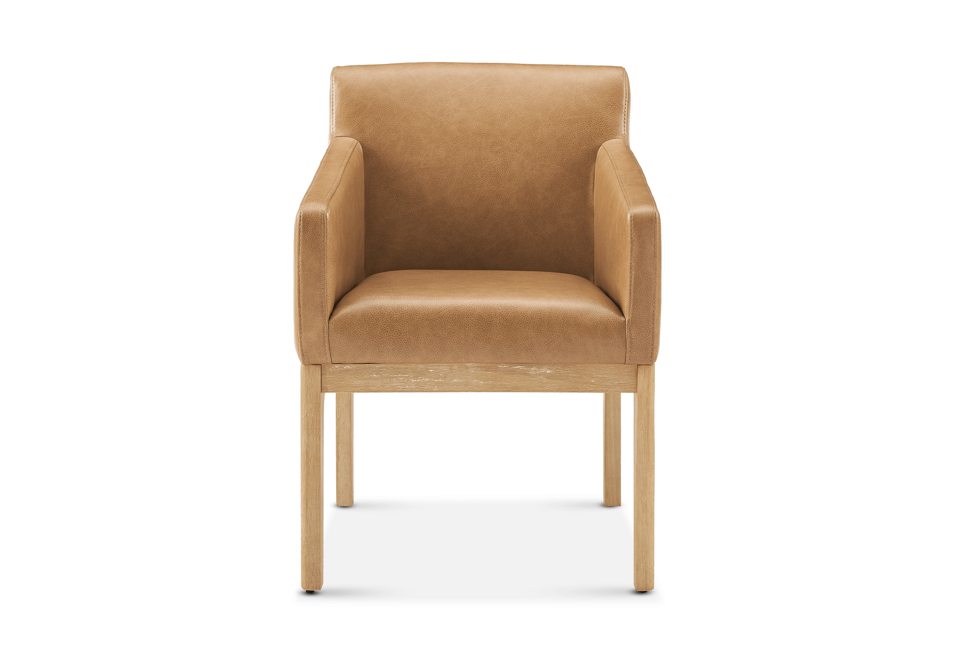 Elliot Leather Dining Arm Chair 7
