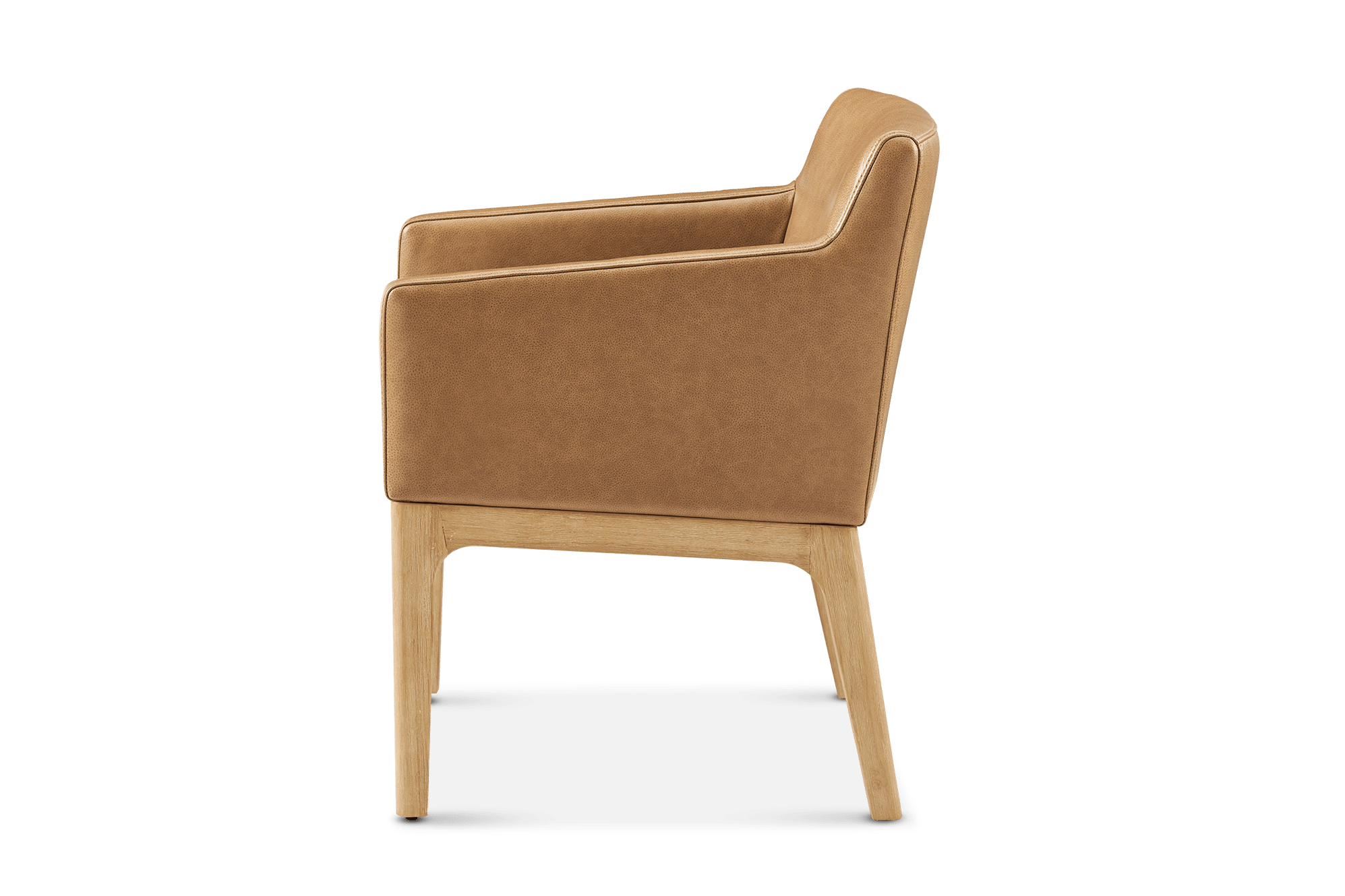 Elliot Leather Dining Arm Chair 8