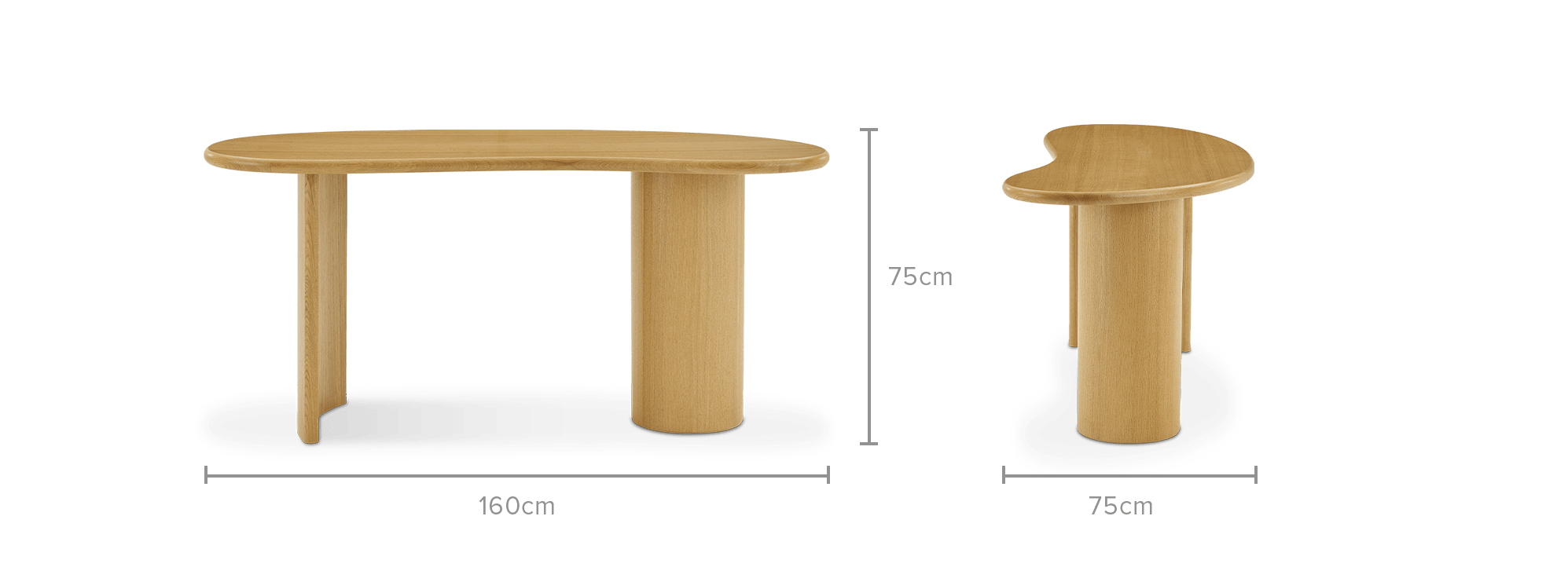 dimension of Posey Desk