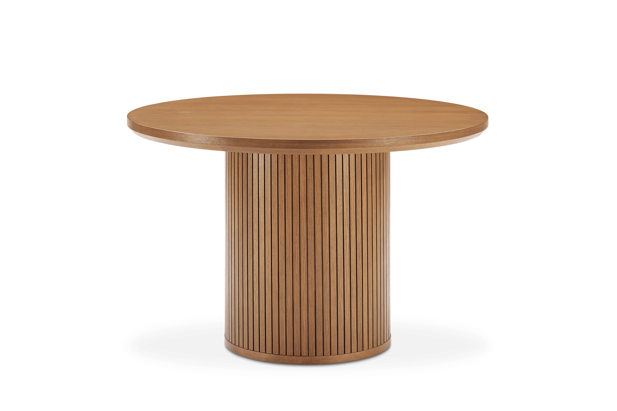 Harper Round Dining Table 47.2", Chestnut