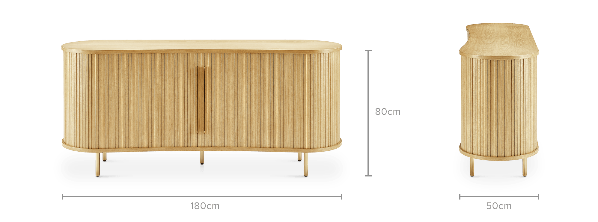 dimension of Harper Sideboard