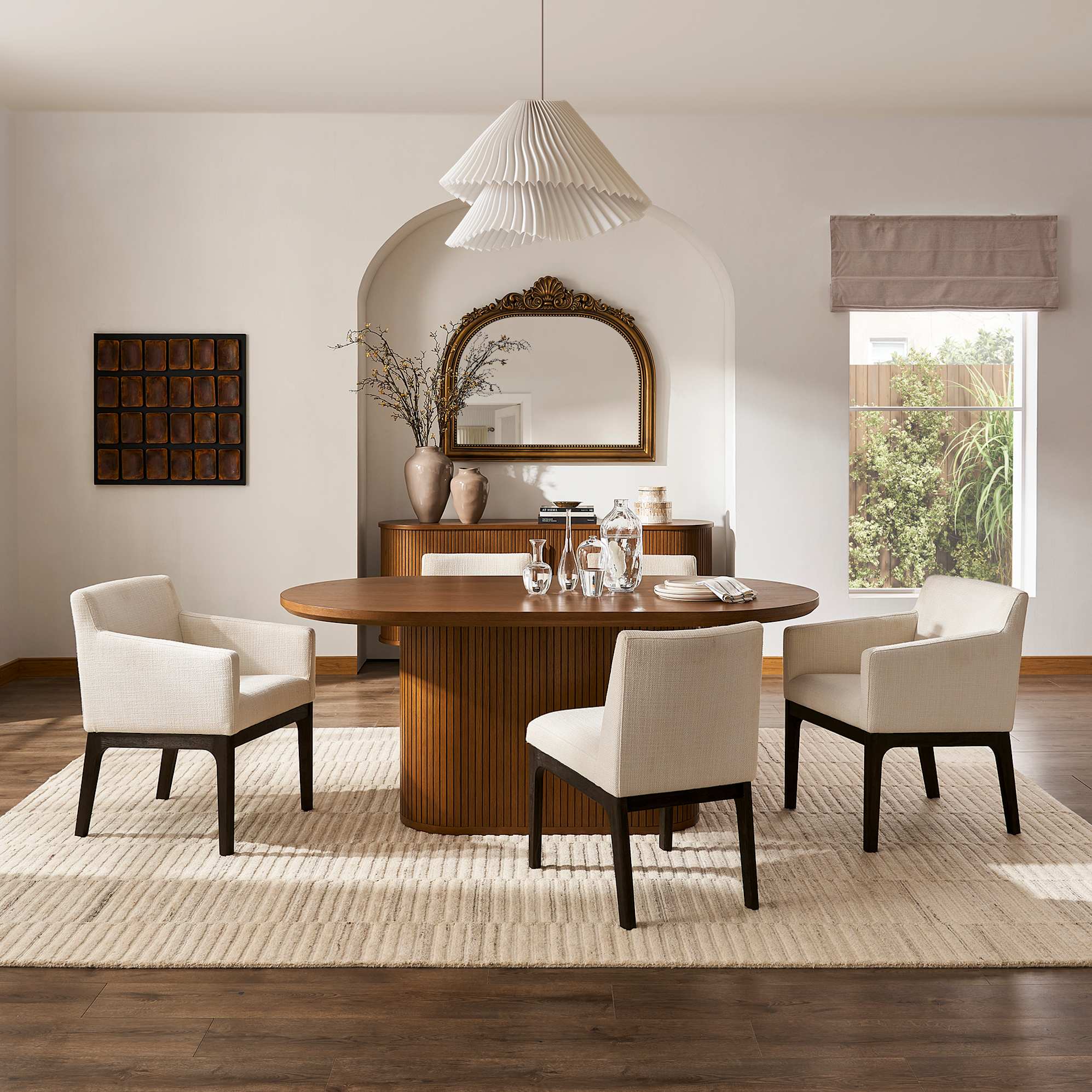 Harper Dining Table 71", Chestnut lifestyle