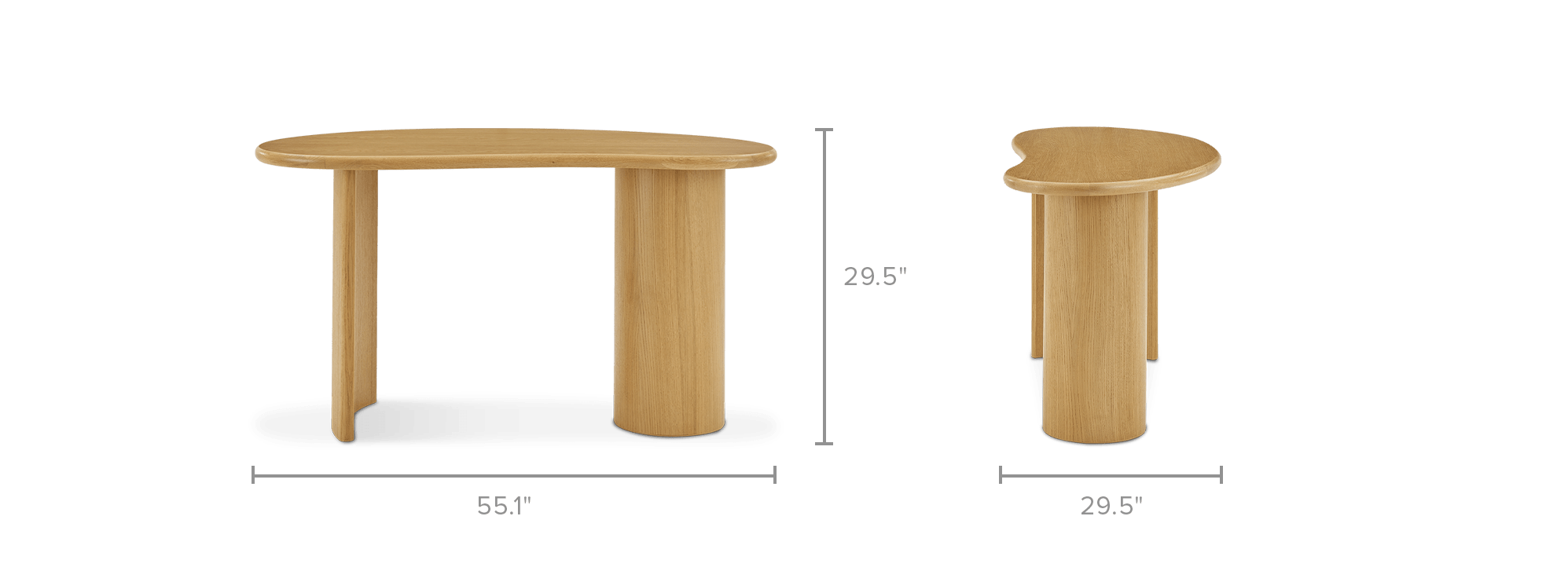 dimension of Posey Desk