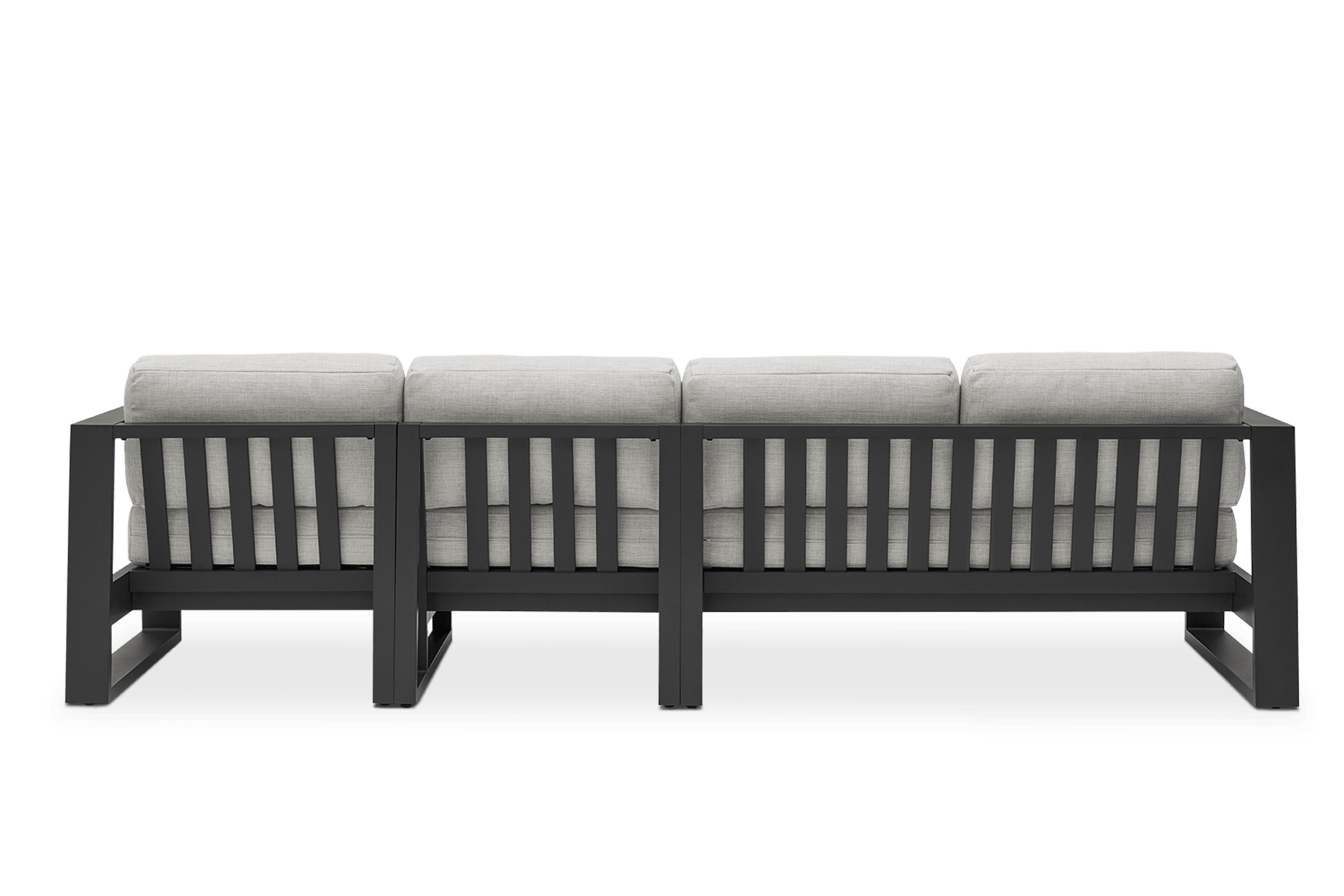 Rio Outdoor Extended Chaise Sectional Sofa 8