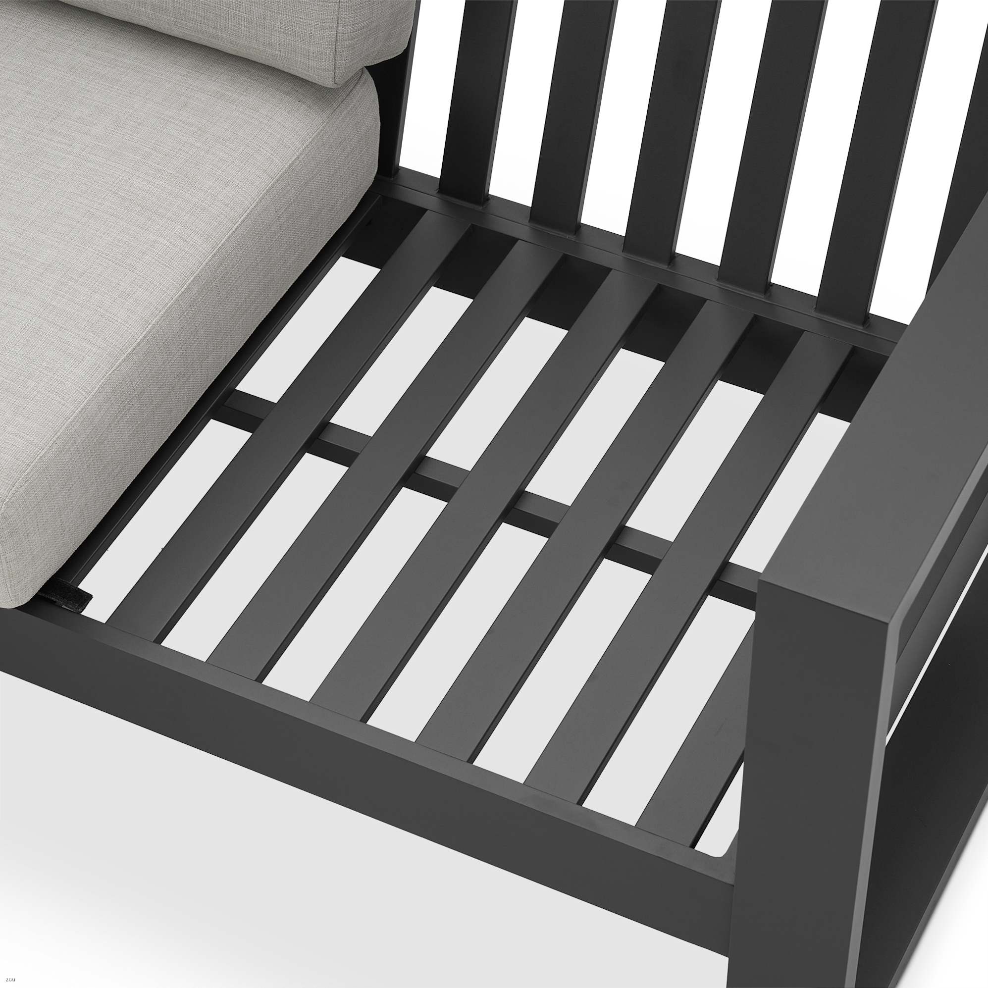 Rio Outdoor Teak Lounge Chair & Ottoman Set 3
