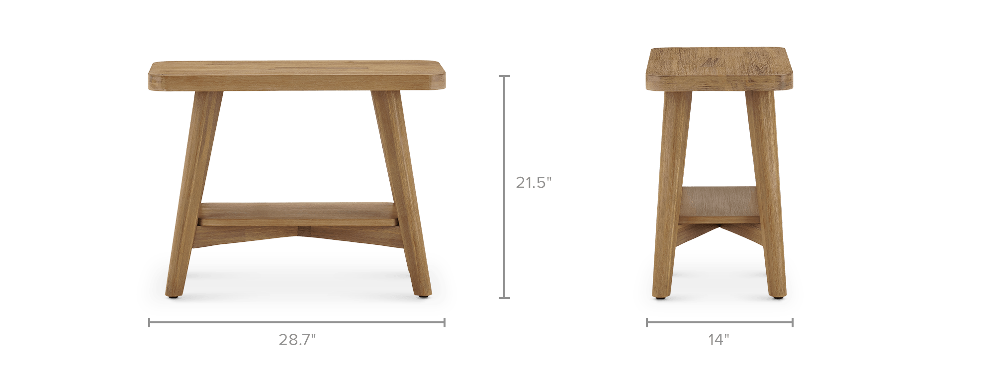 dimension of Seb Side Table