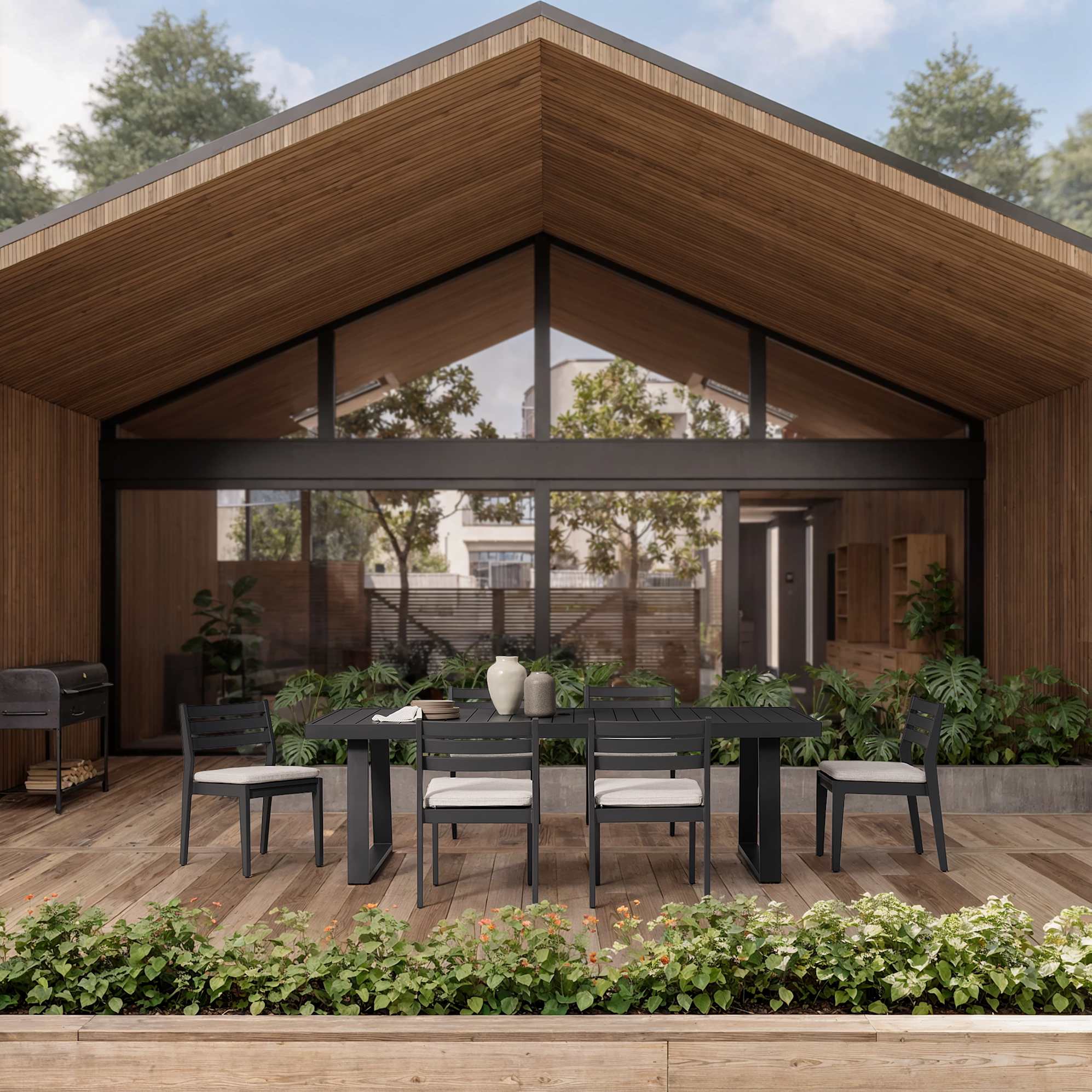 Rio Outdoor Dining Table 3