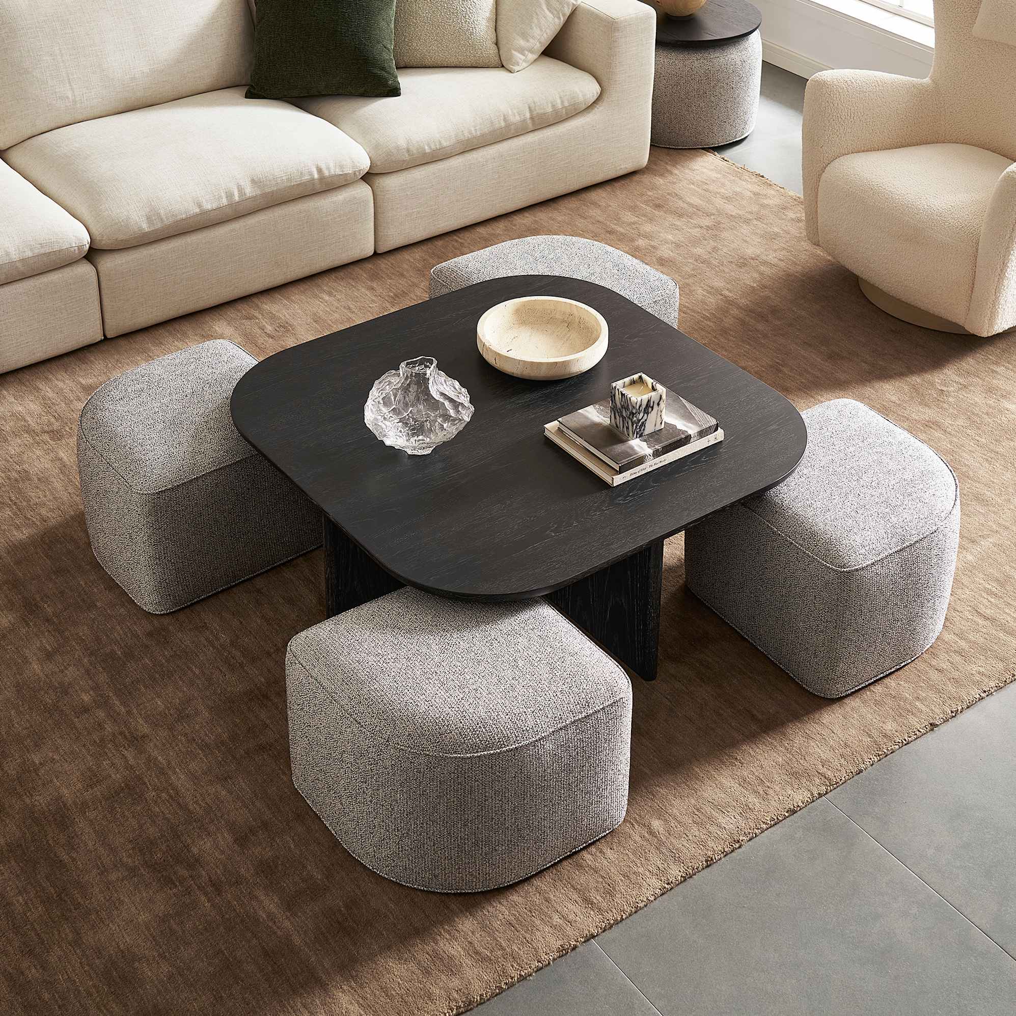 Hugg Nesting Square Coffee Table 0