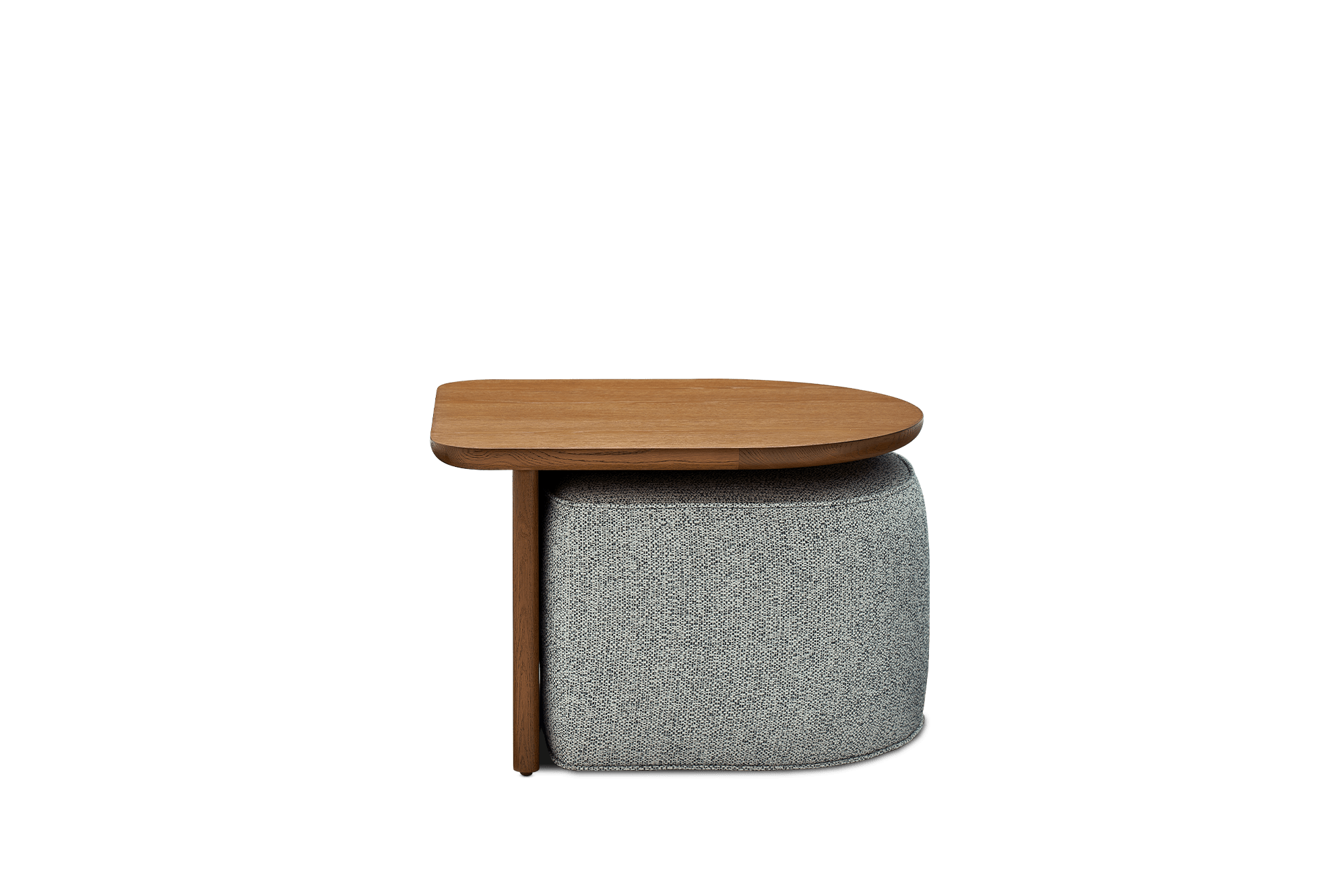 Hugg Nesting Side Table, Performance Basalt (Chestnut)