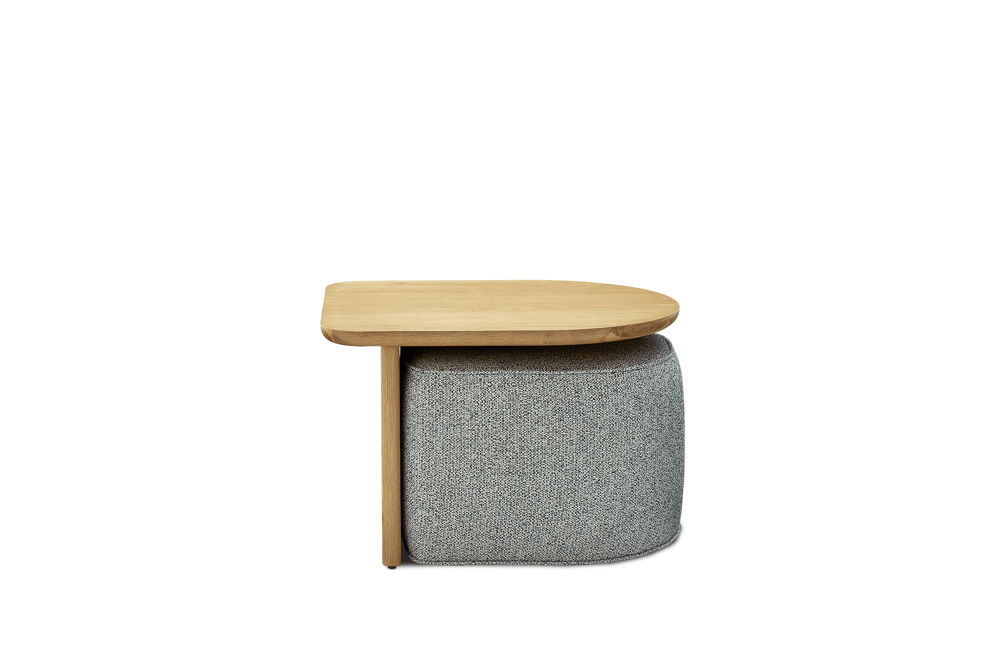 Hugg Nesting Side Table, Performance Basalt (Natural)