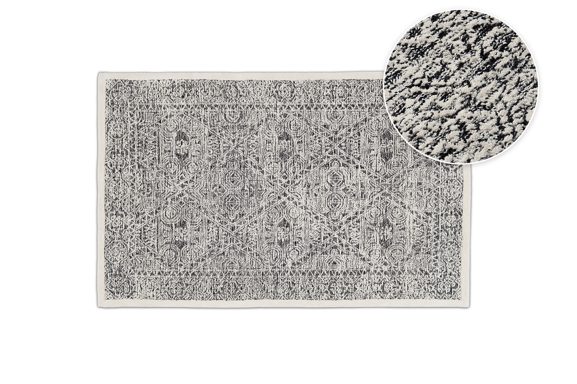 Lumi Area Rug, Powder, 153 x 244cm