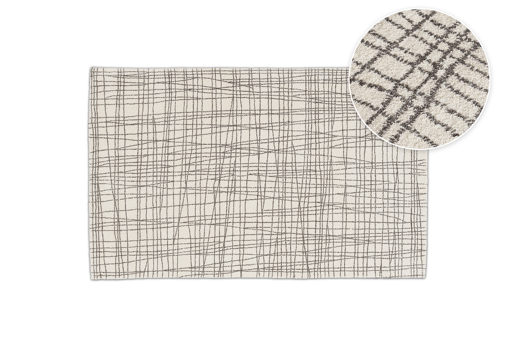Dara Area Rug, Cotton, 153 x 244cm