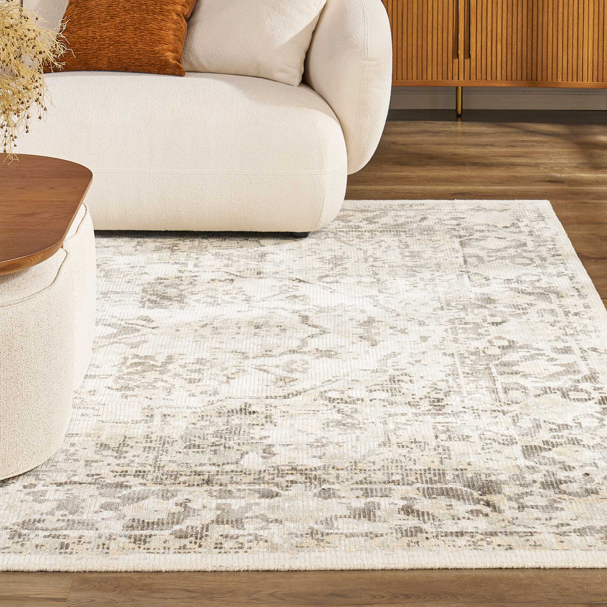 Gaius Area Rug, Fossil, 274 x 366cm lifestyle