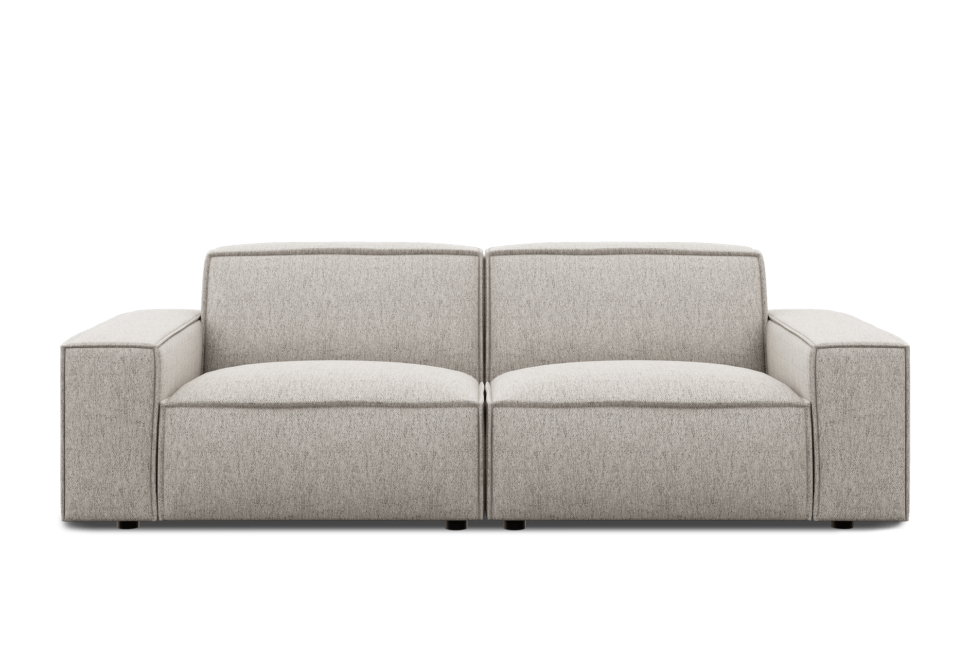 Jonathan Sofa Customised, (Twill) Pearl Beige