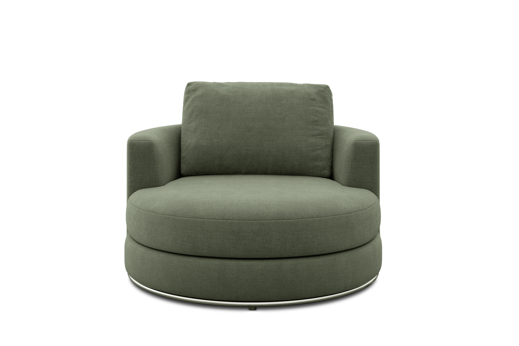 Hamilton Armchair 100cm Customised, (Performance Peyton) Moss
