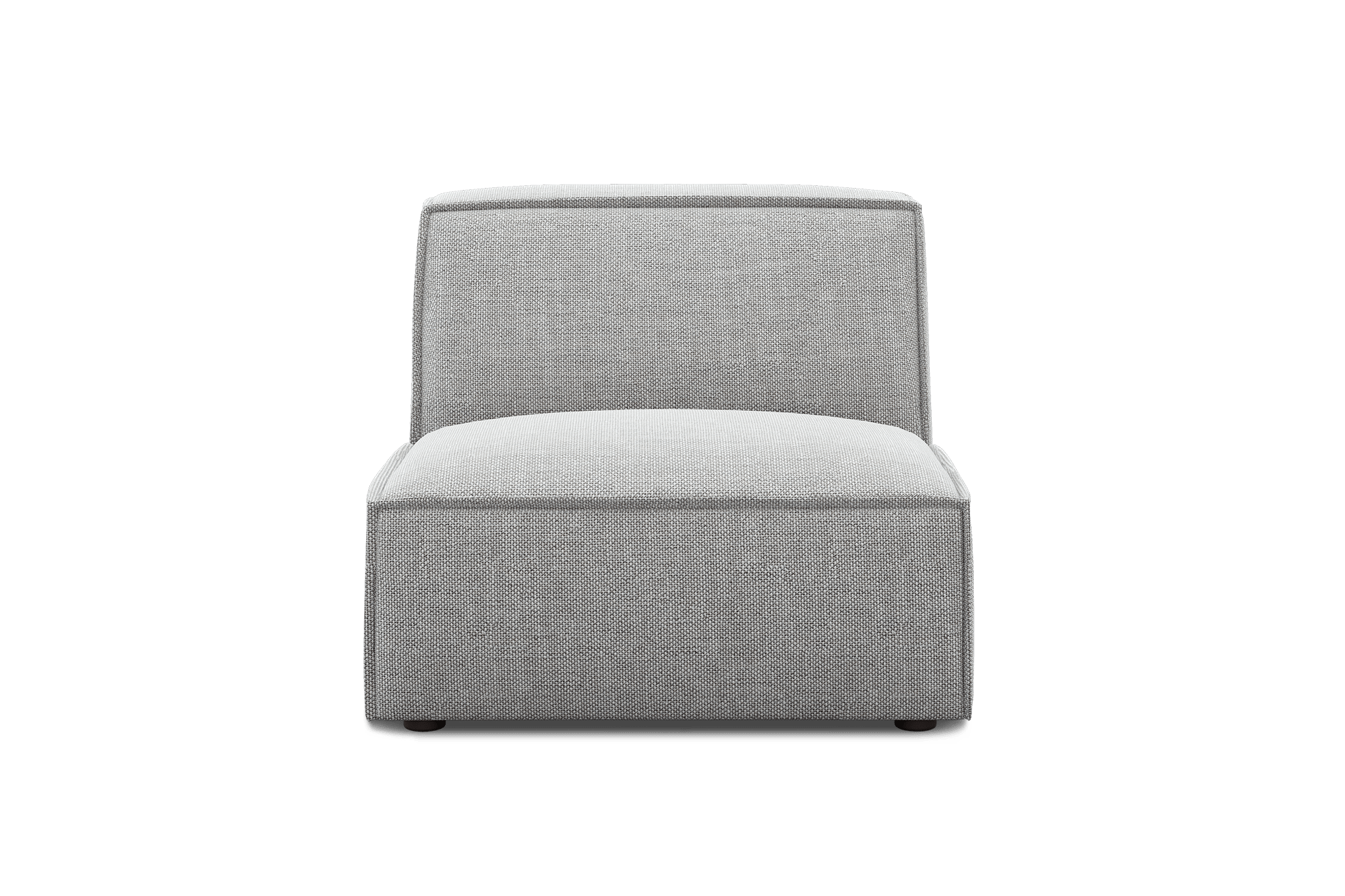 Jonathan Armless Sofa Customised, (Performance Marcel) Smoke Grey