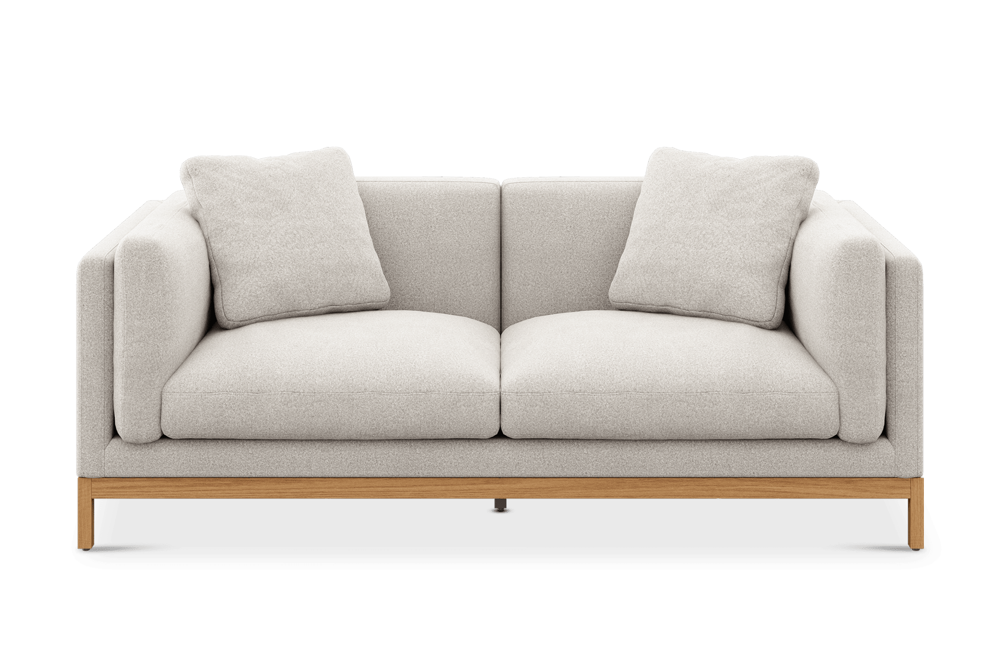 Owen 3 Seater Sofa Customized, (Performance Peyton) Ivory (Natural Leg)