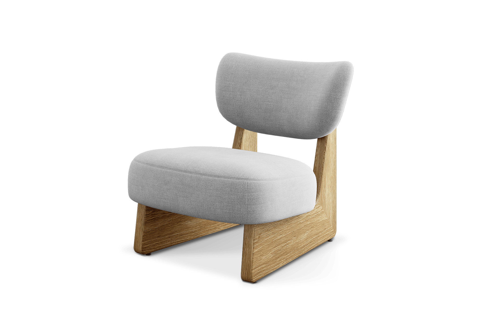 Solange Chair Customised, (Performance Peyton) Dove Grey (White Wash)