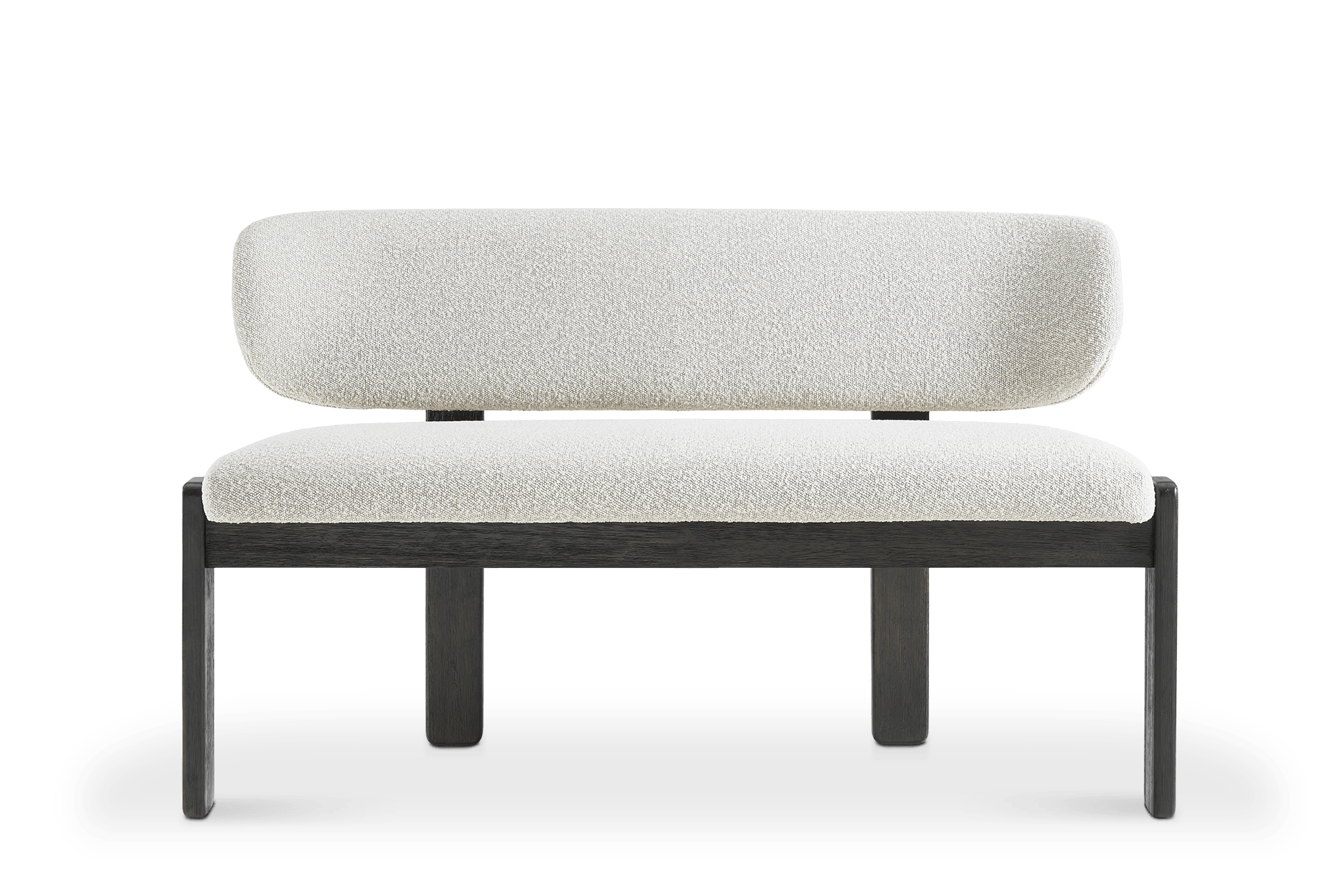 Oslo Bench 120cm, (Performance Infinity) White Quartz Bouclé