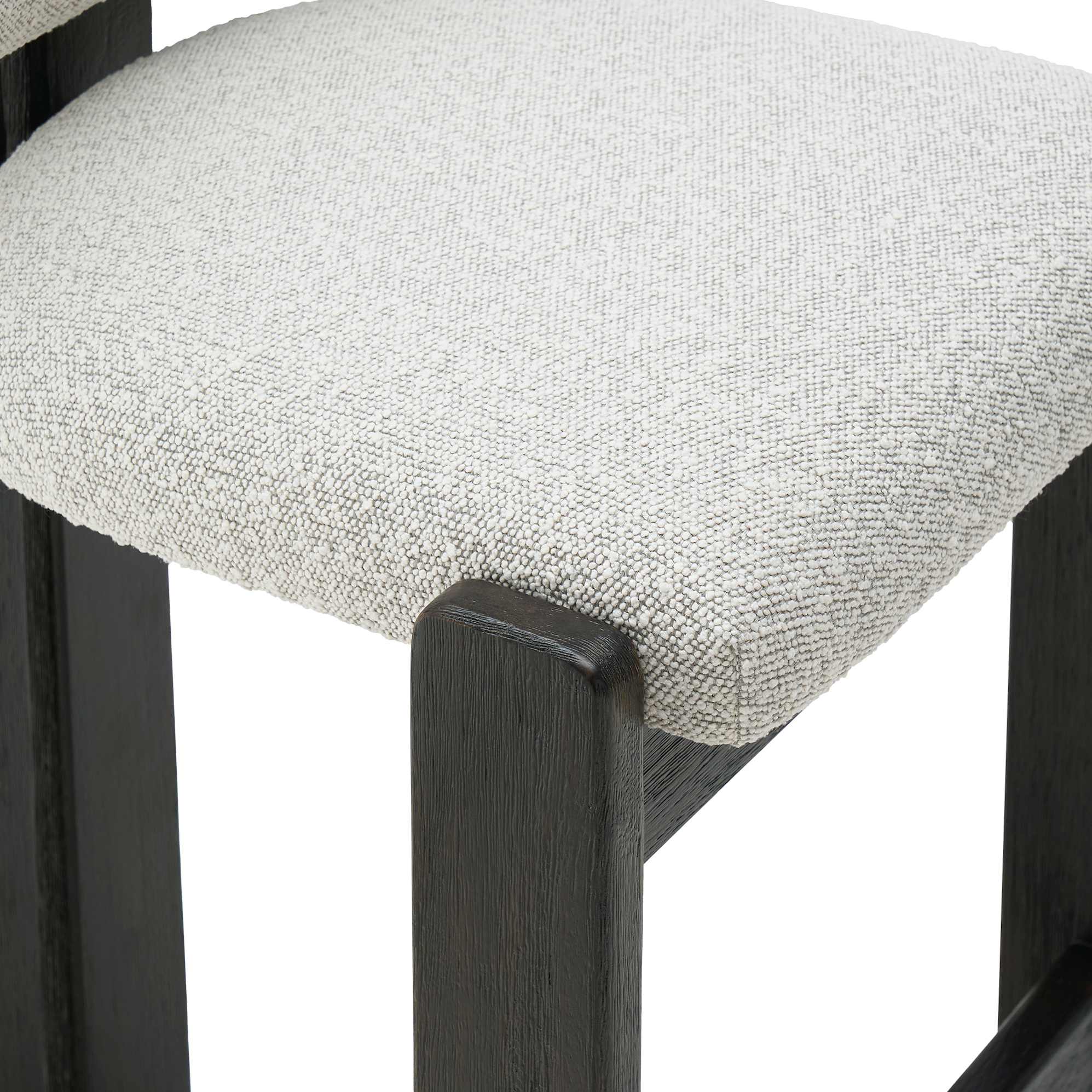Oslo Performance Bouclé Armless Chair 7