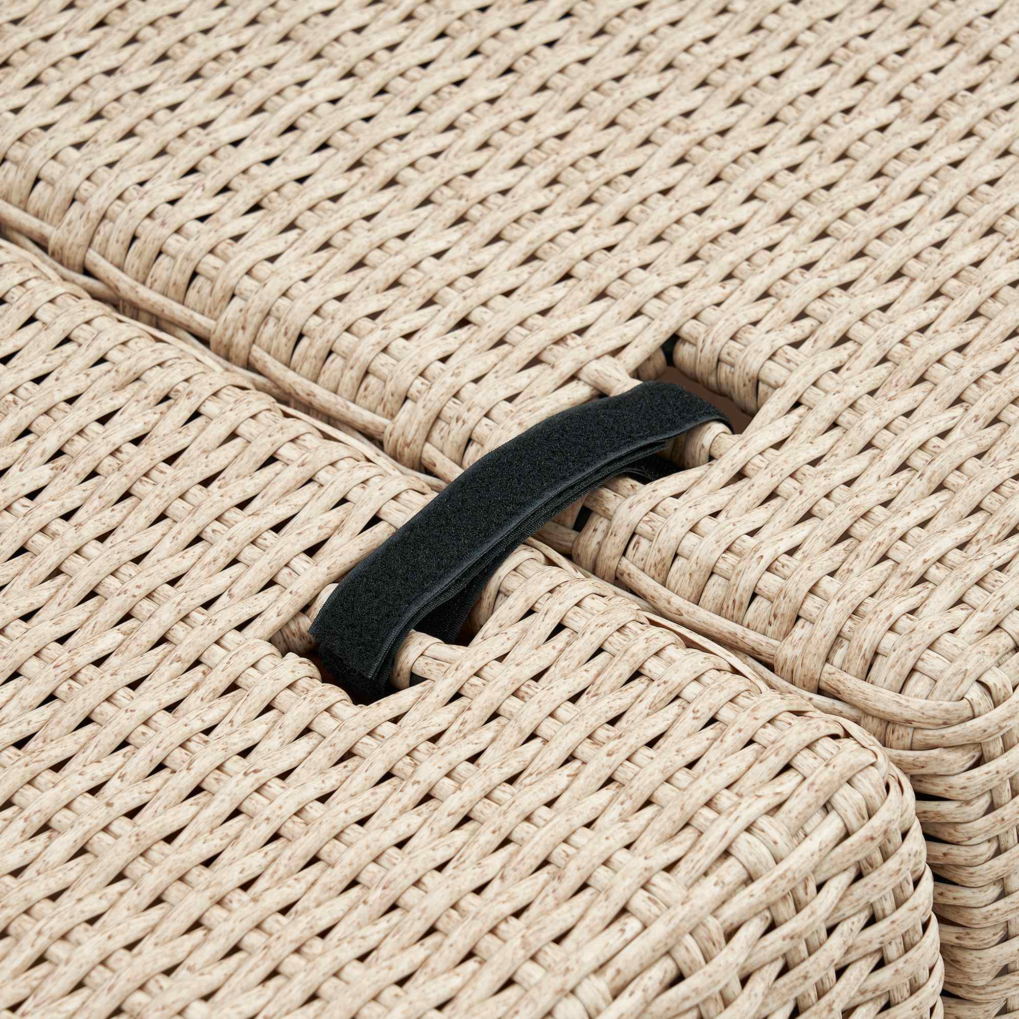 Lorna Outdoor 3 Seater Sofa with Ottoman 8