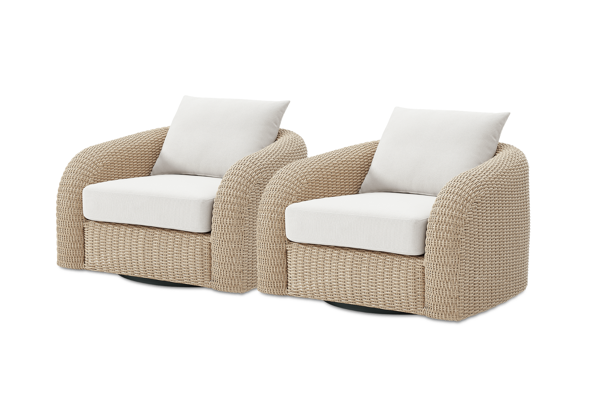 Lorna Outdoor Swivel Lounge Chair