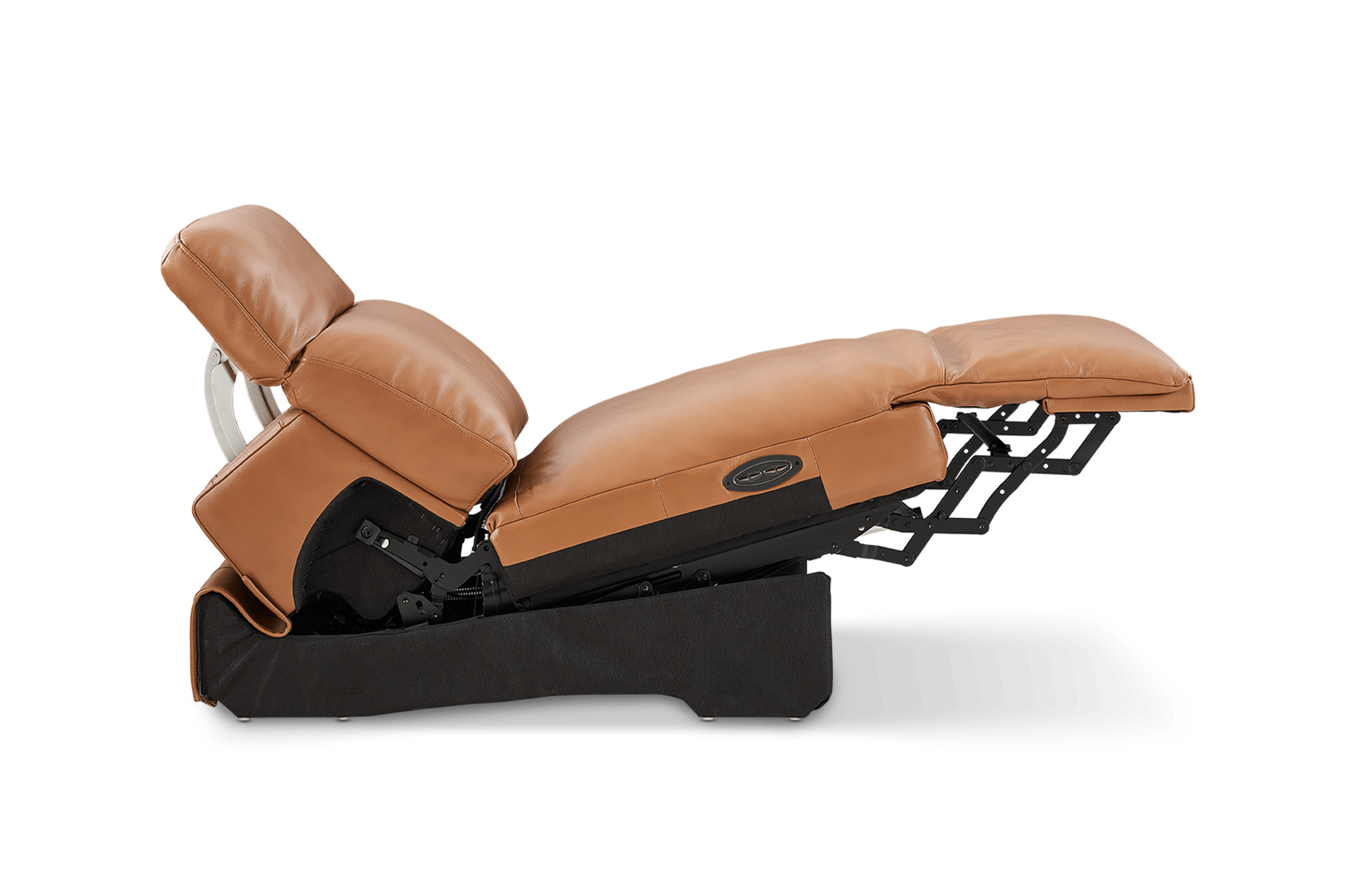 Jaron Leather Motion Recliner Armless Sofa 1