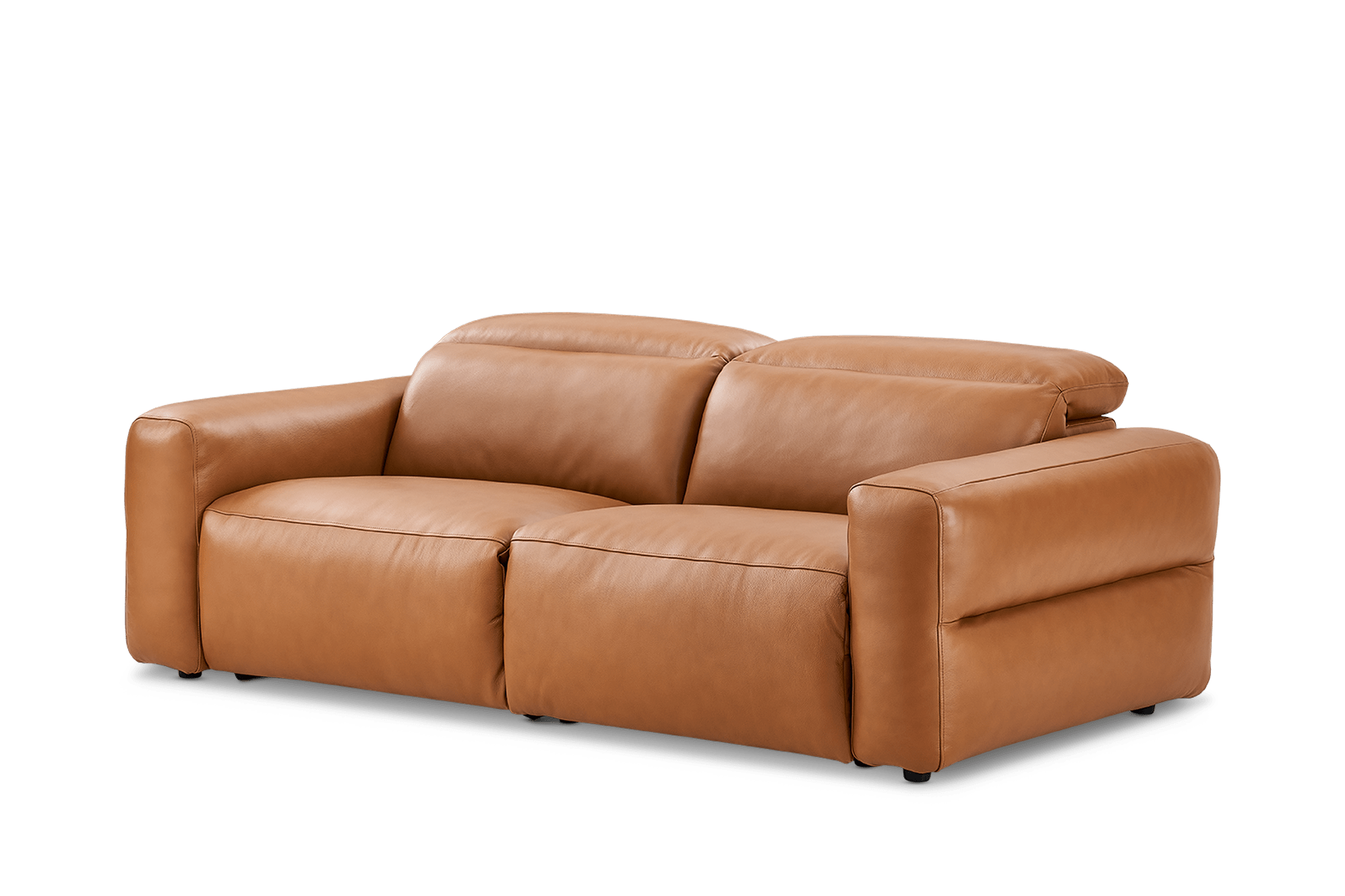 Jaron Leather Recliner 3 Seater Sofa 12
