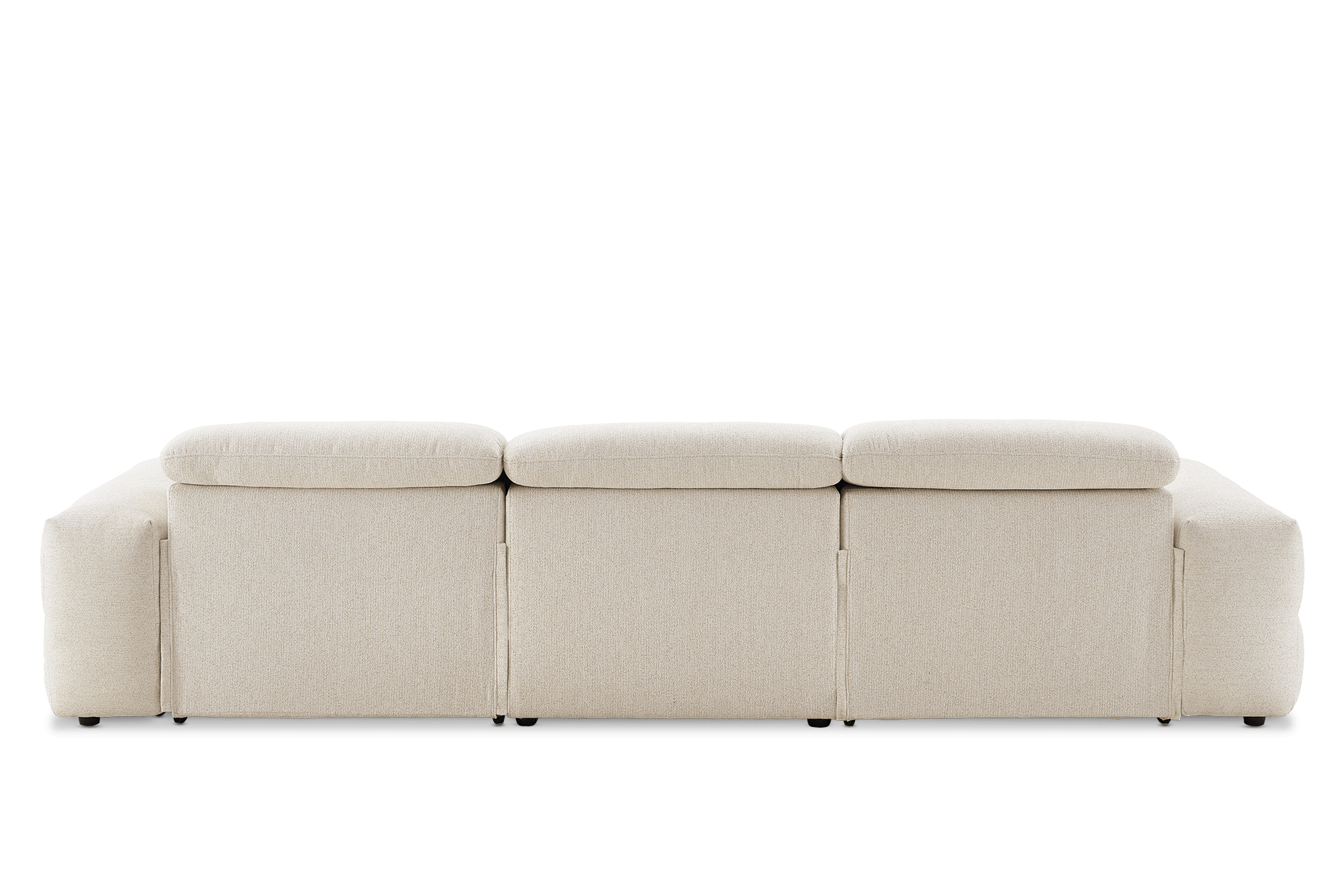Jaron Performance Fabric Recliner Extended 3 Seater Sofa 14