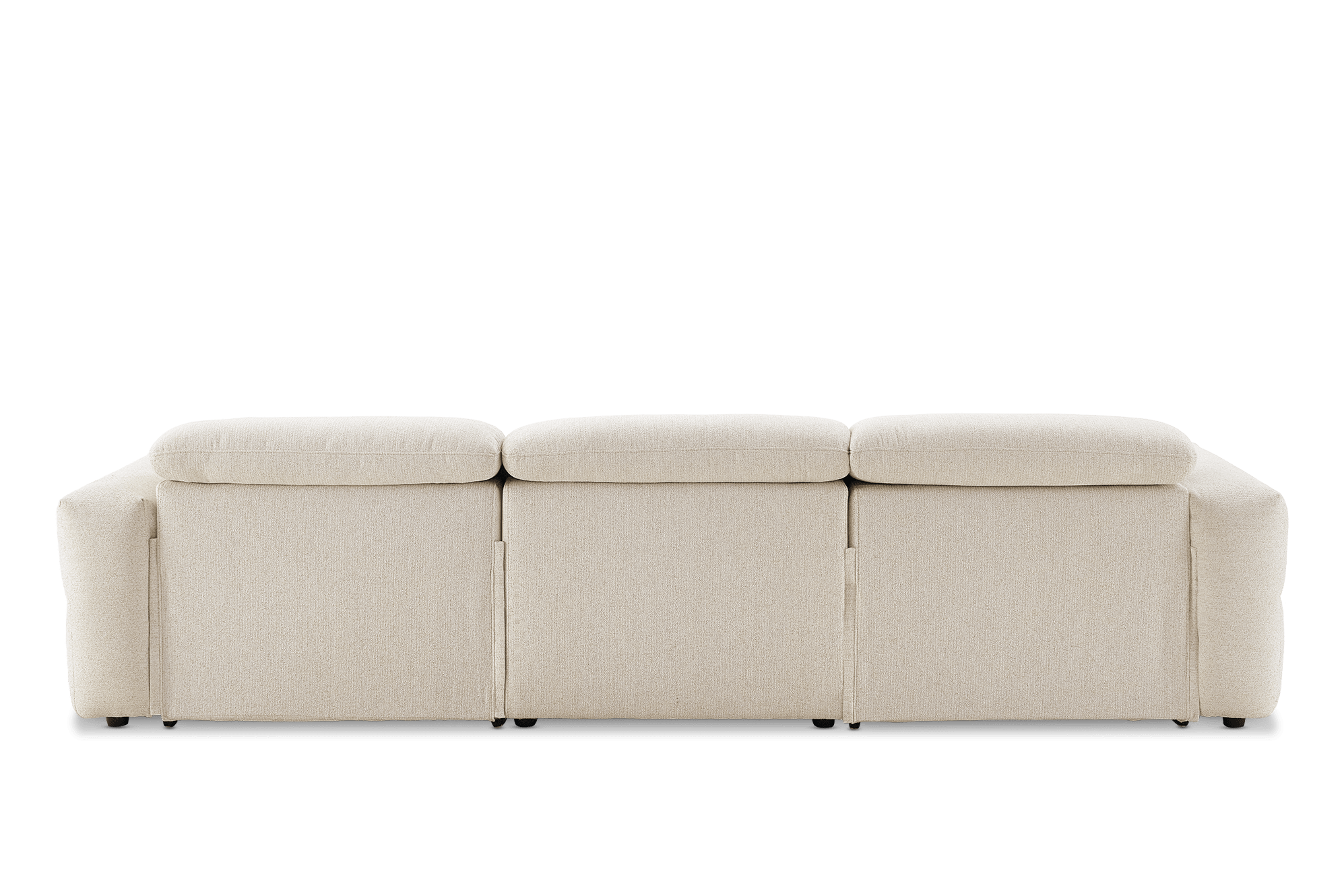 Jaron Performance Fabric Recliner Extended 3 Seater Sofa 14