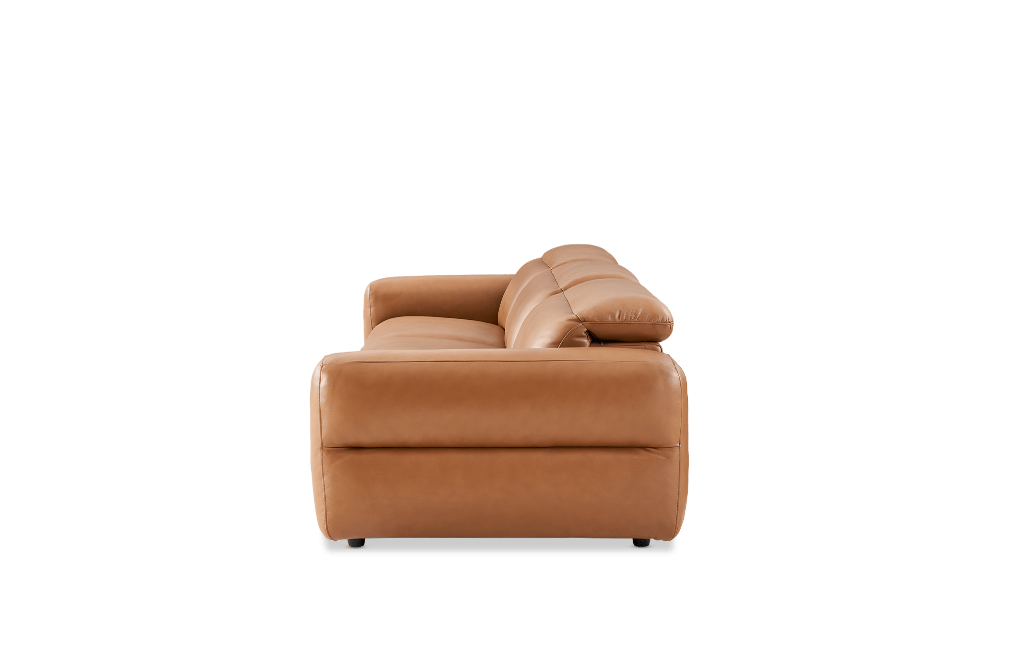 Jaron Leather Recliner Extended 3 Seater Sofa 13