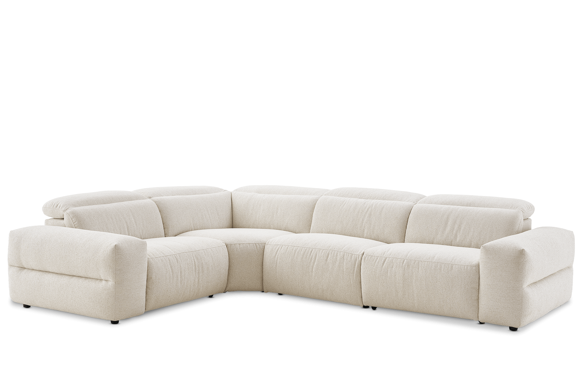 Jaron Performance Fabric Recliner Chaise Sectional Sofa 2