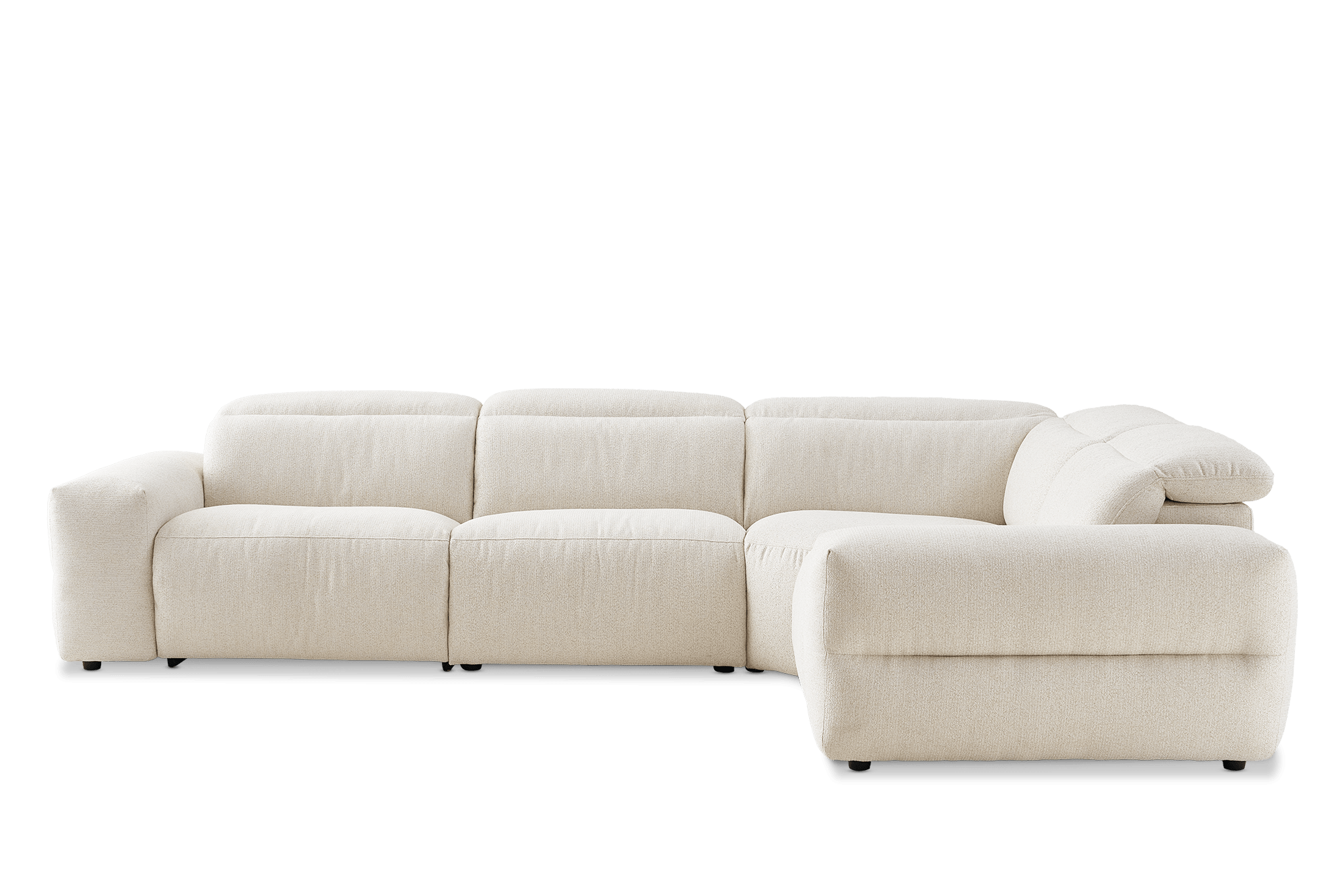 Jaron Performance Fabric Recliner Chaise Sectional Sofa 13