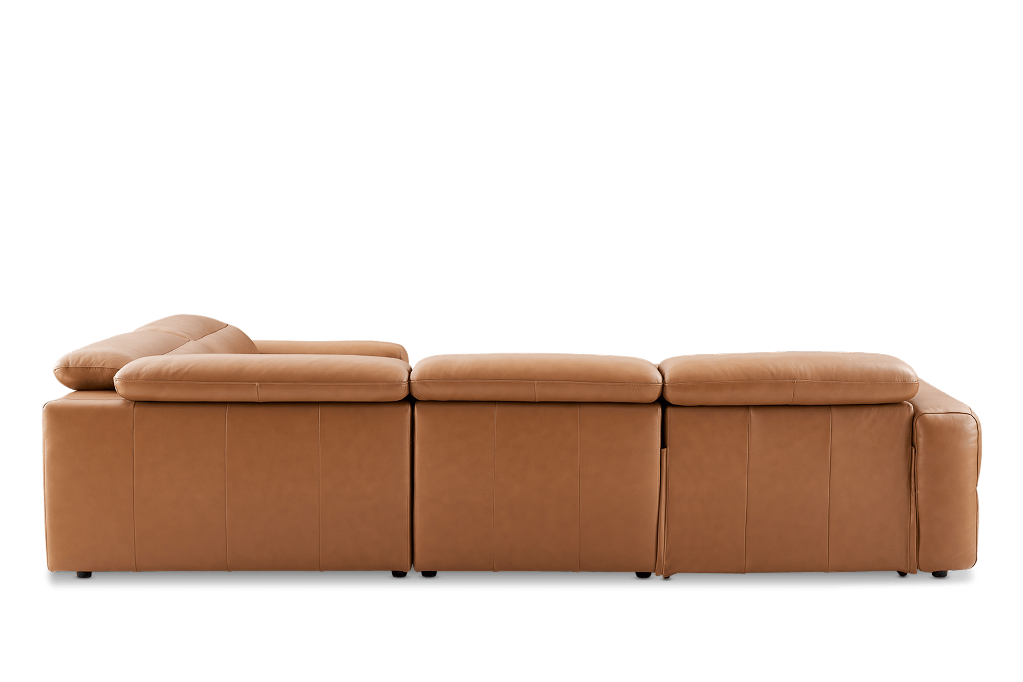 Jaron Leather Recliner Chaise Sectional Sofa 15