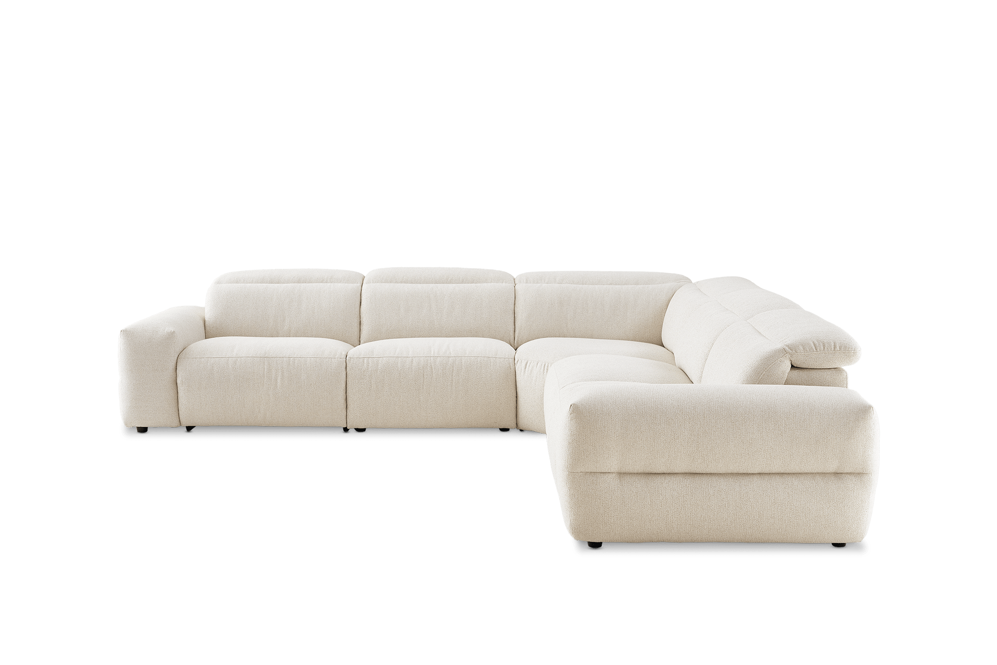 Jaron Performance Fabric Recliner L-Shaped Sectional Sofa 11
