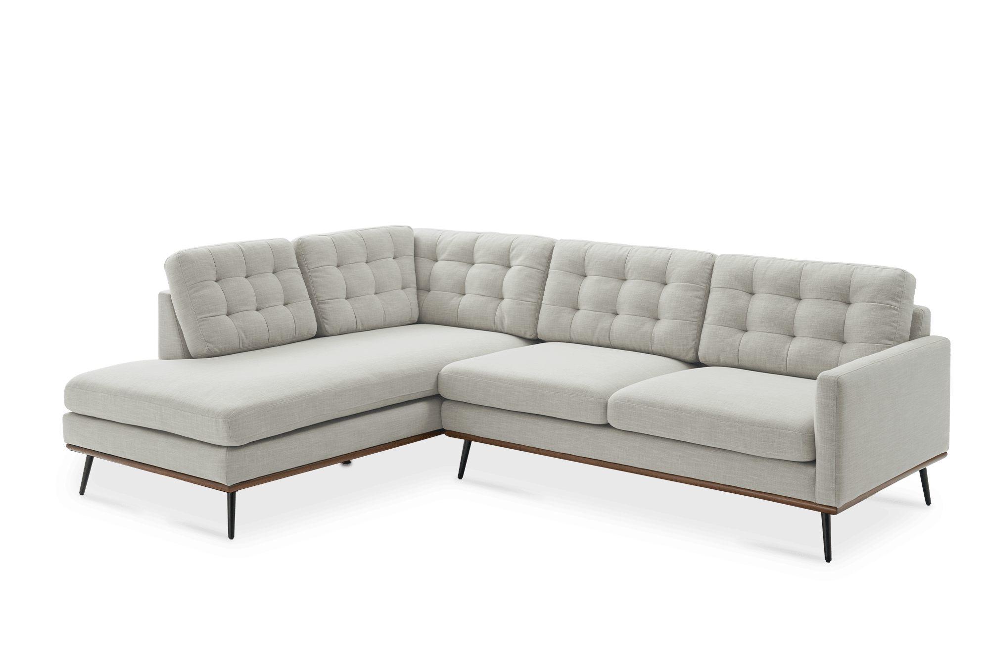 Isaac Terminal Chaise Sectional Sofa 1